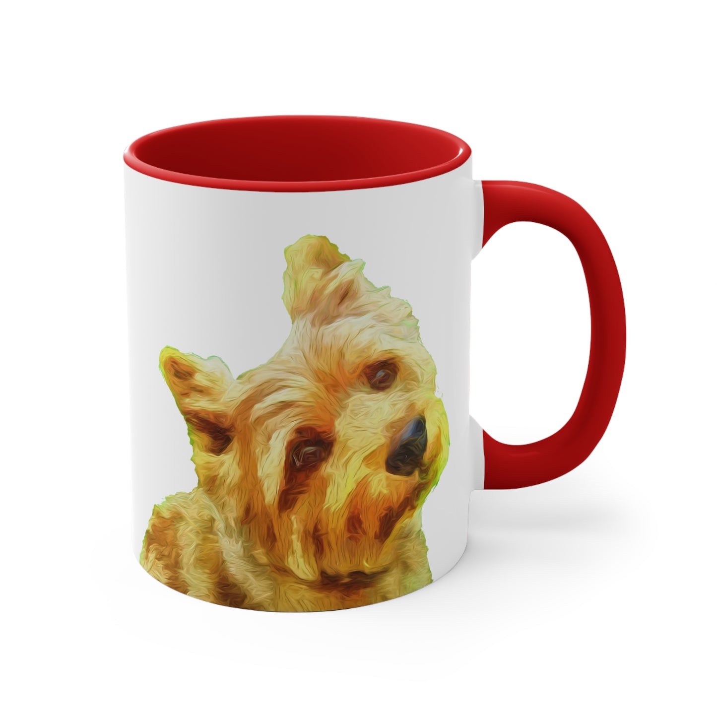 Norwich Terrier Accent Coffee Mug, 11oz
