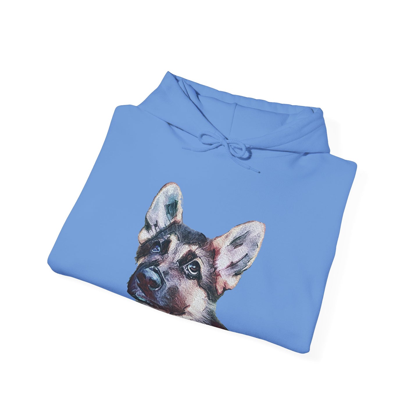 German Shepherd 'Sly' Unisex 50/50 Hoodie