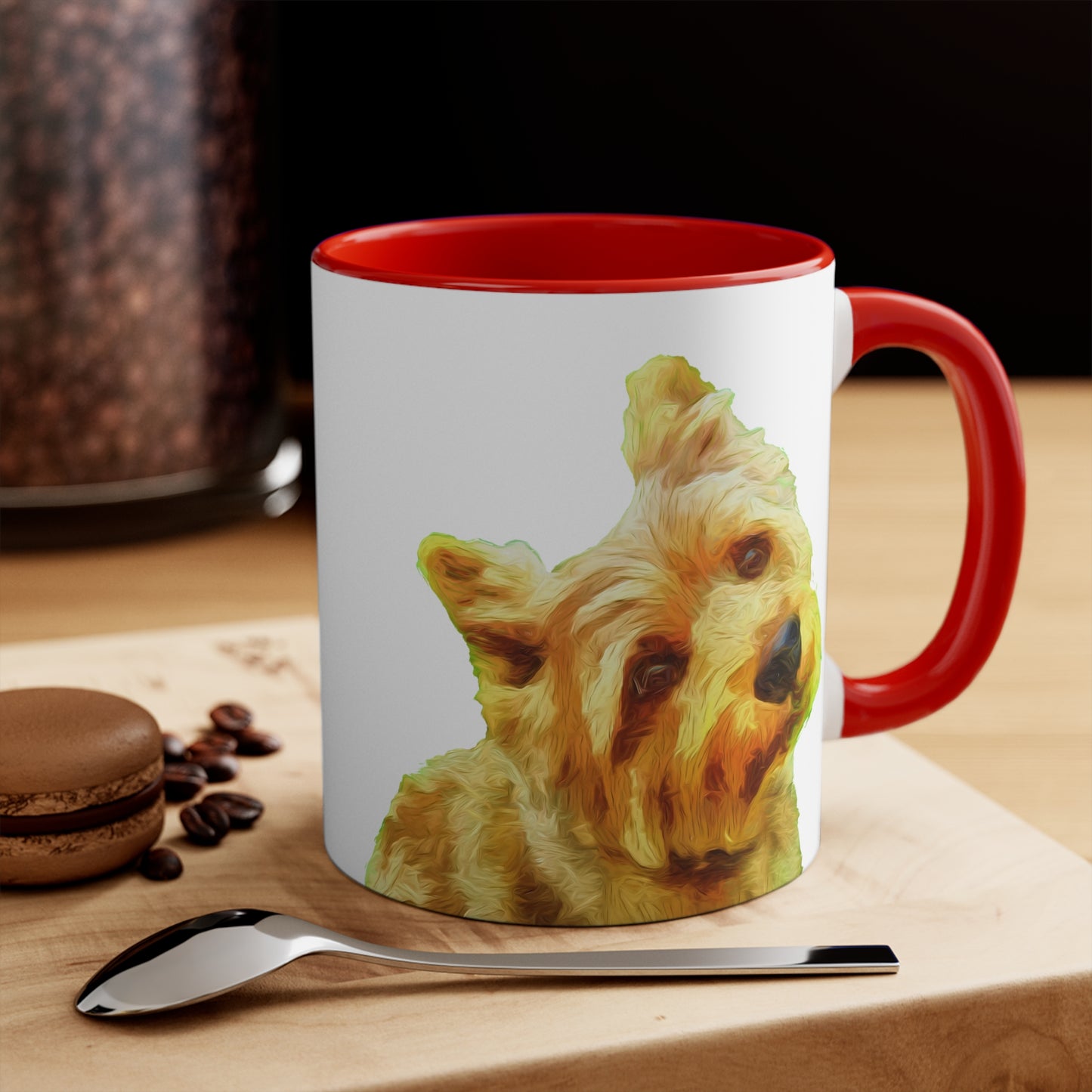 Norwich Terrier Accent Coffee Mug, 11oz