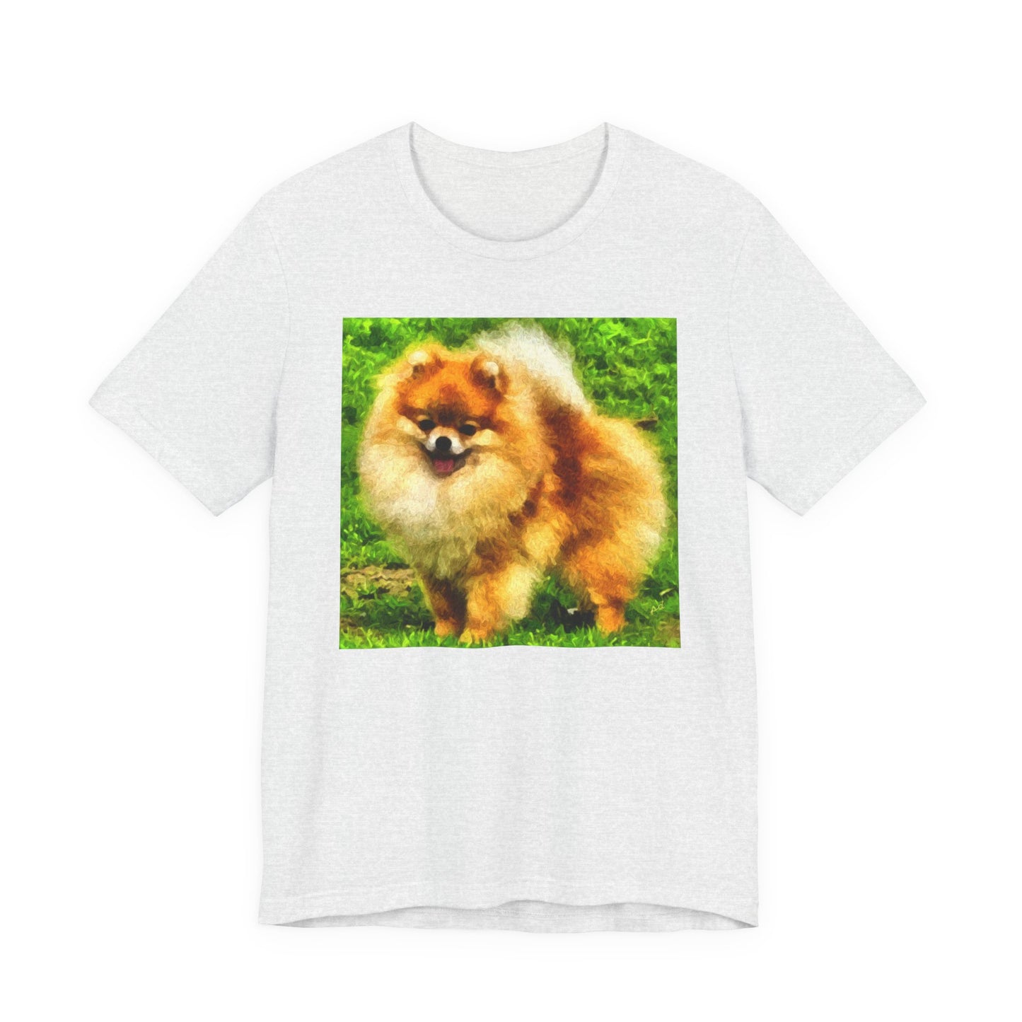 Pomeranian 'Pom Pom' Unisex Jersey Short Sleeve Tee