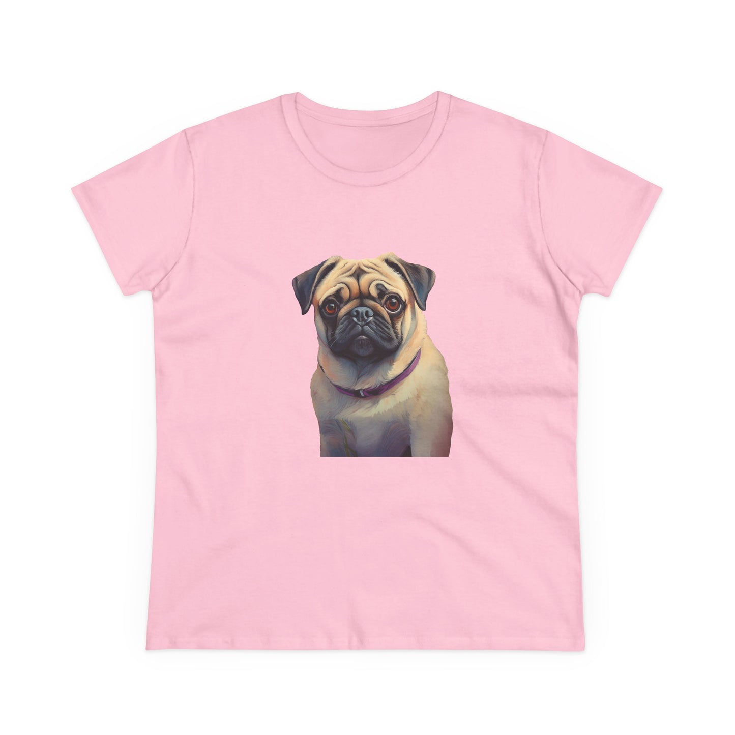 Pug Women's Midweight Cotton Tee