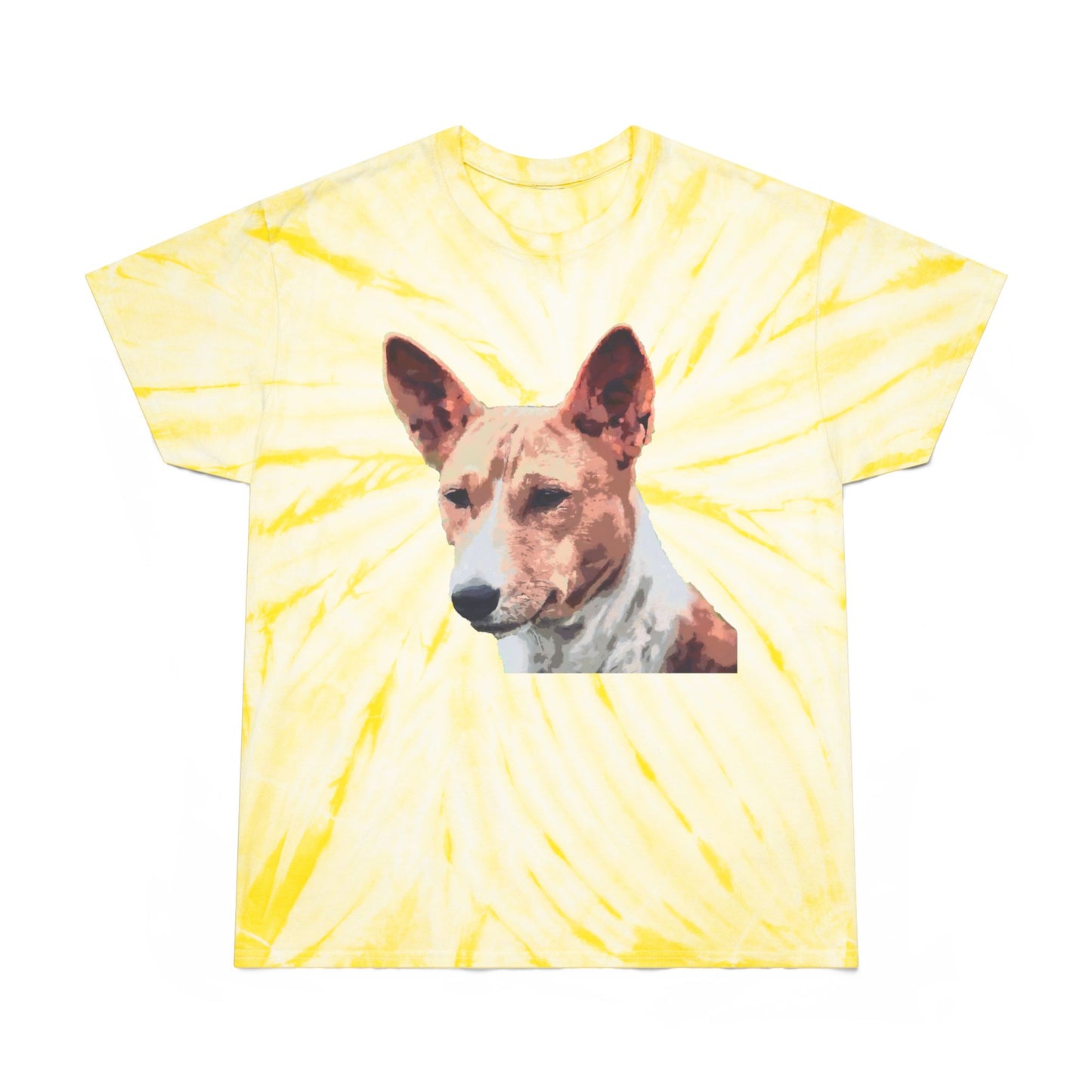 Basenji Unisex Cotton Tie-Dye Tee, Cyclone