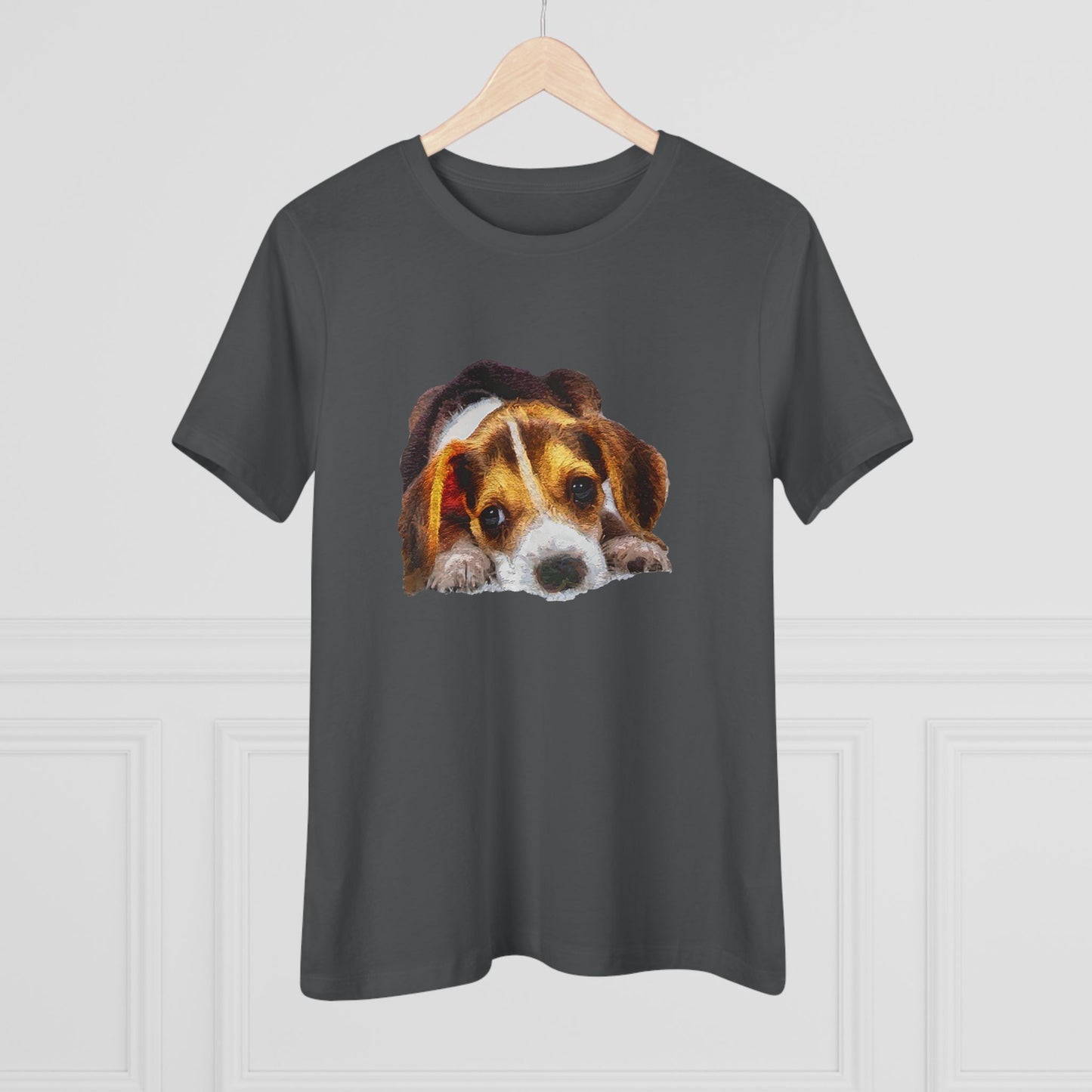 Beagle 'Daisy Mae' Women's Relaxed Fit Cotton Tee
