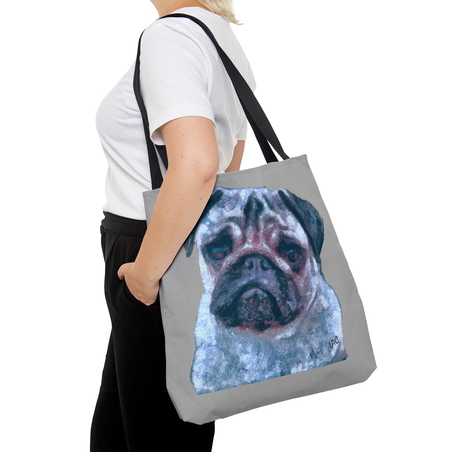 Pug 'Pompey' Tote Bag