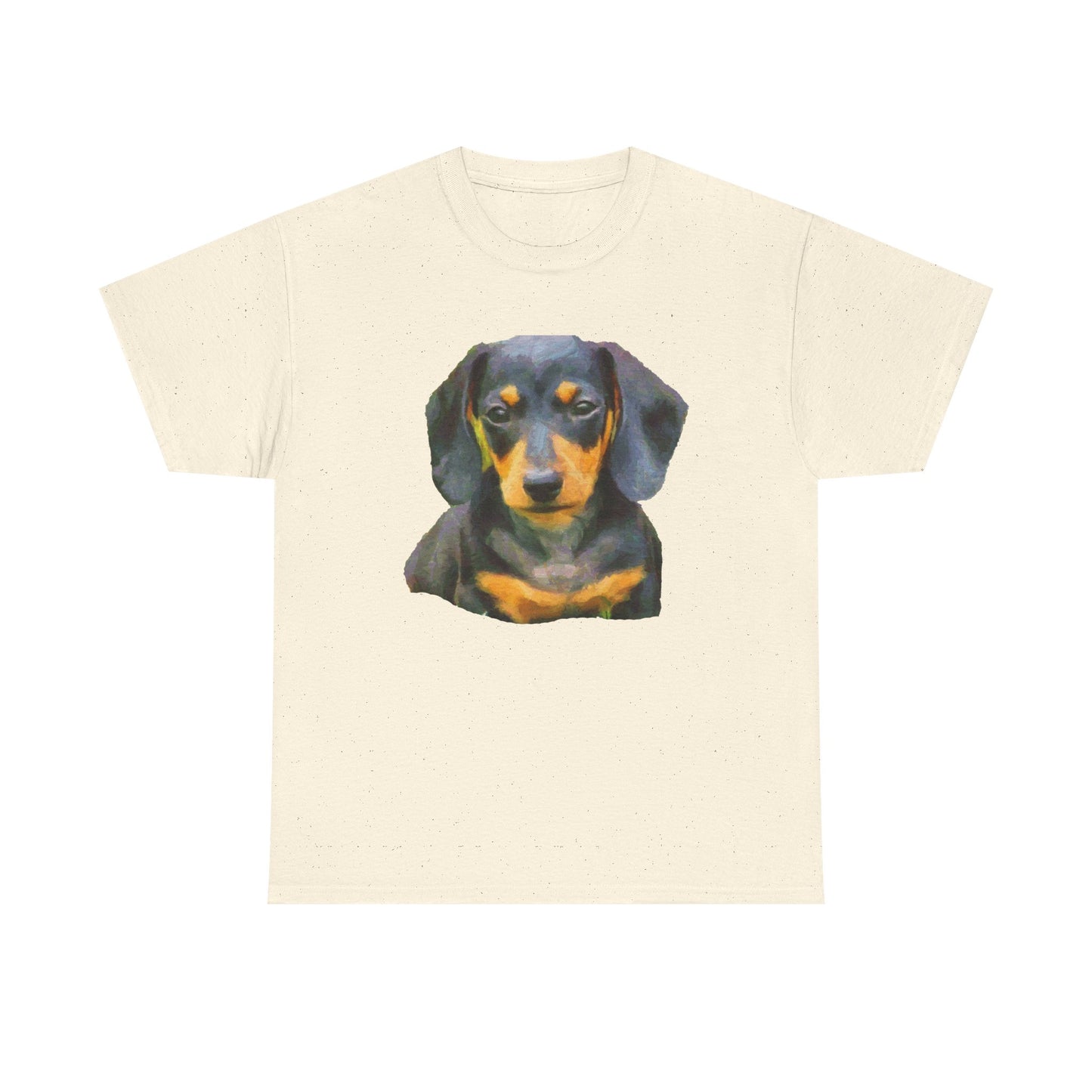 Dachshund Doxie Delight Unisex Heavy Cotton Tee