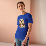 Lhasa Apso Women's Relaxed Fit Cotton Tee