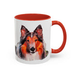 Rough Coated Collie - Accent Coffee Mug, 11oz