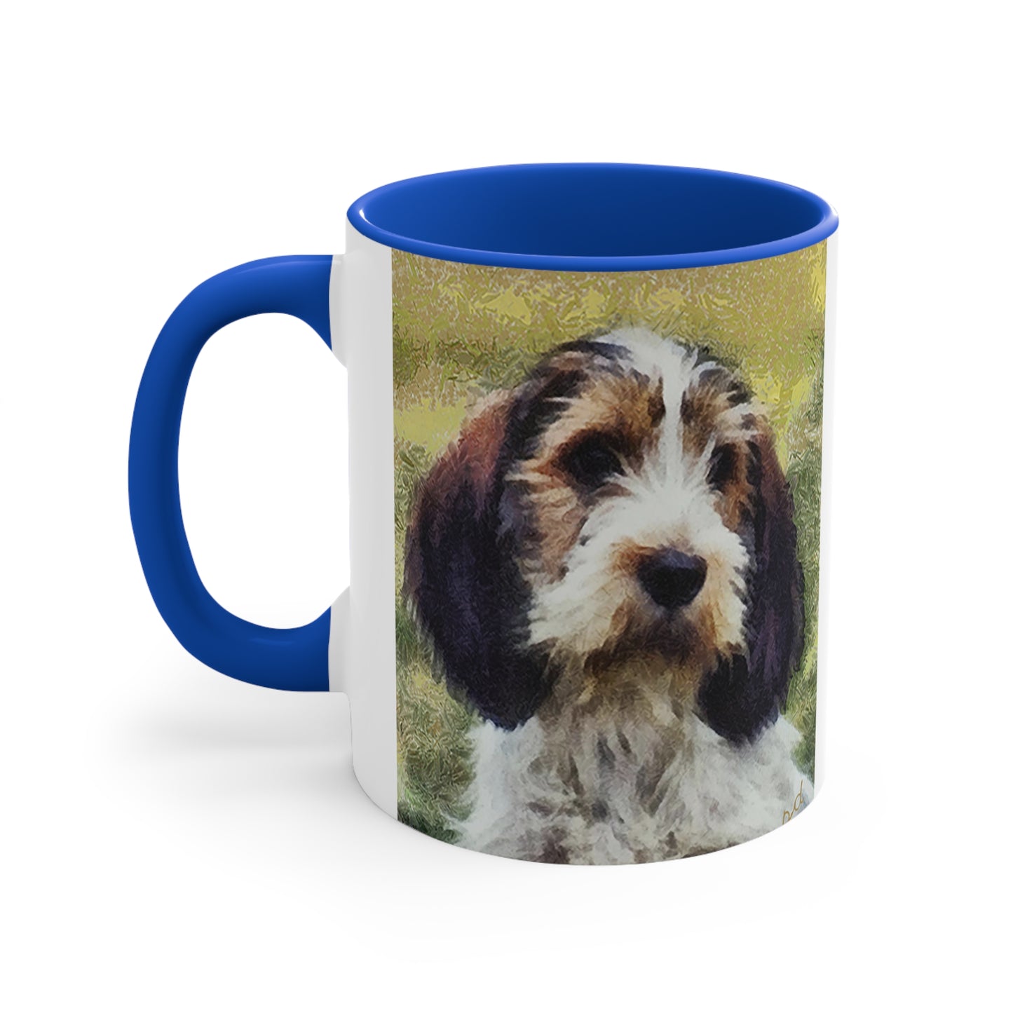 Petite Basset Griffon Accent Coffee Mug, 11oz