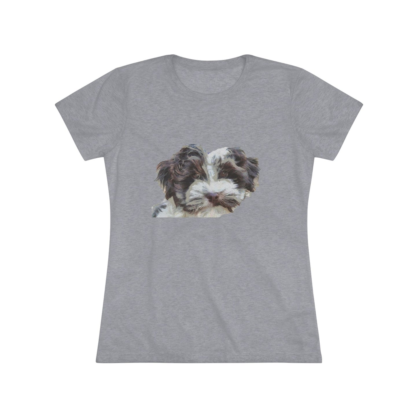 Havanese 'Fideo' Women's Slim Fit Triblend Tee