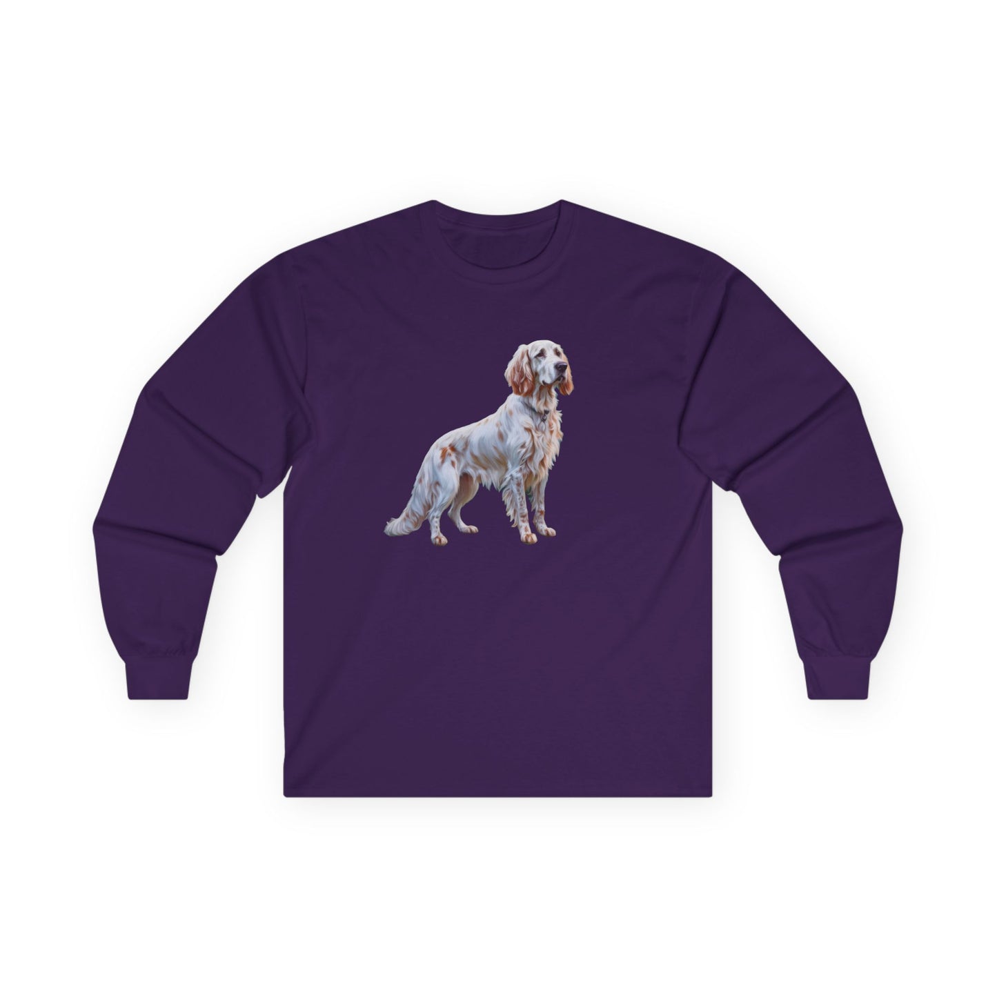 English Setter #2 - Classic Cotton Long Sleeve Tee