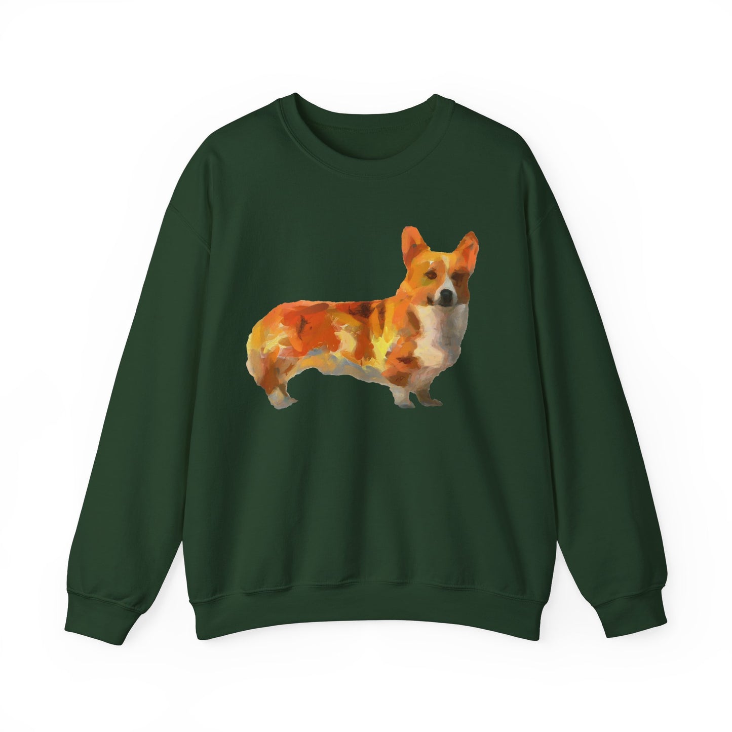 Elegant Pembroke Welsh Corgi Crewneck Sweatshirt