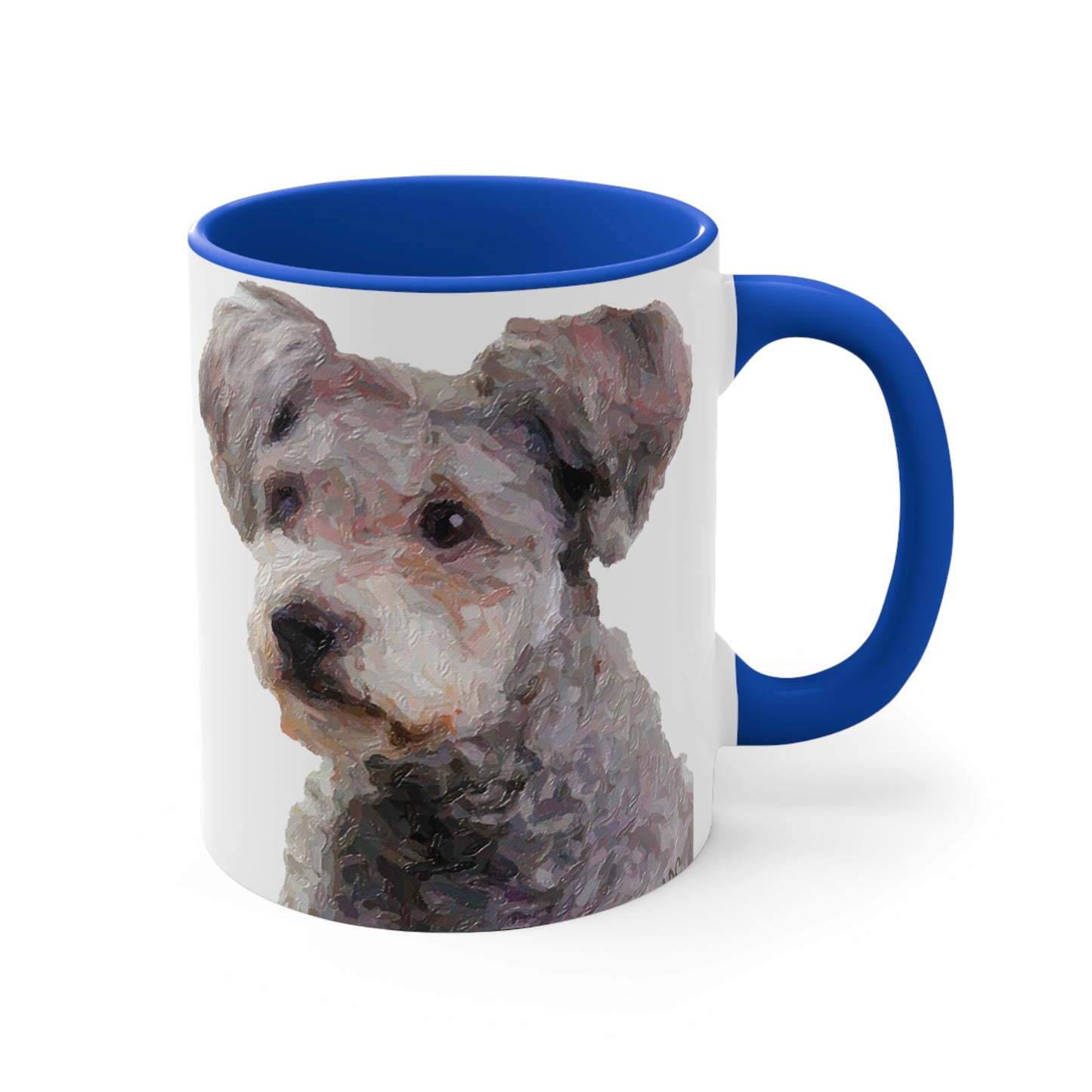 Hungarian Pumi Accent Coffee Mug, 11oz