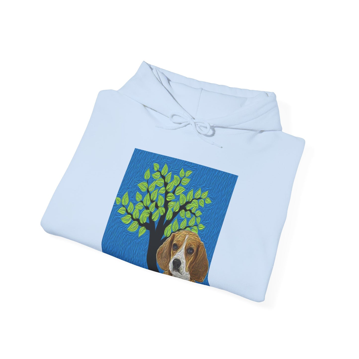 Beagle 'Hopper' Unisex 50/50 Hoodie