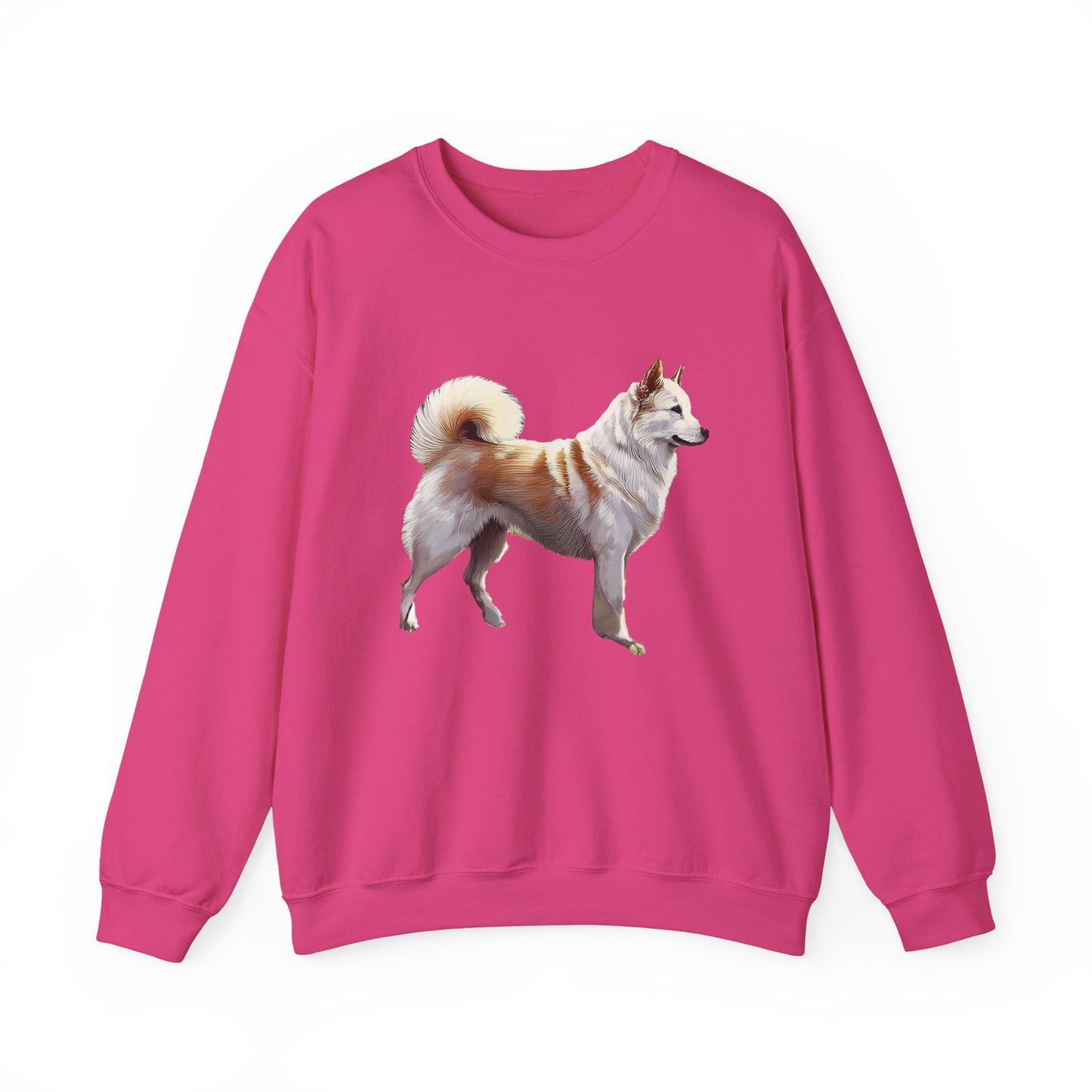 Kishu Ken Unisex 50/50 Crewneck Sweatshirt