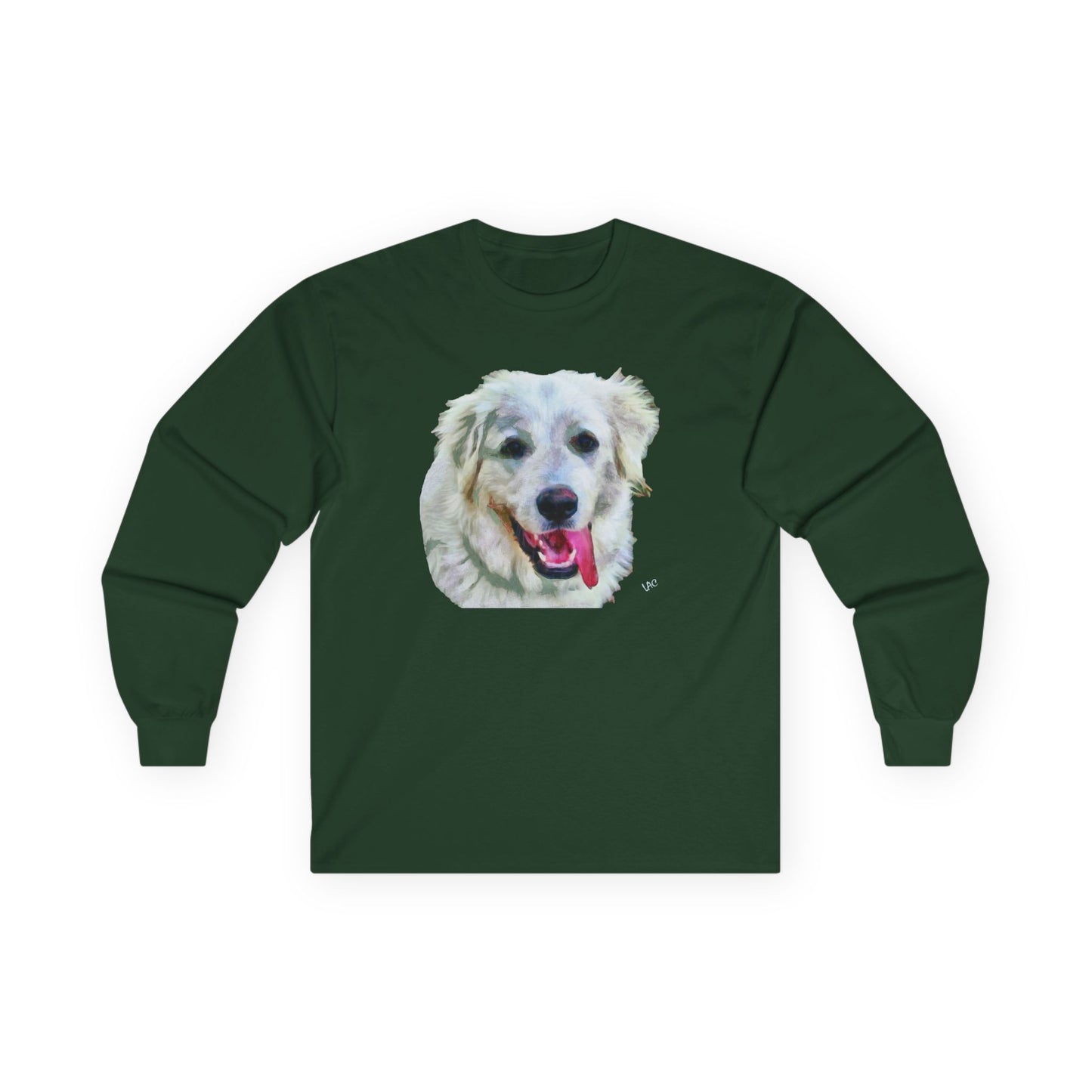 Great Pyrenees Unisex Cotton Long Sleeve Tee