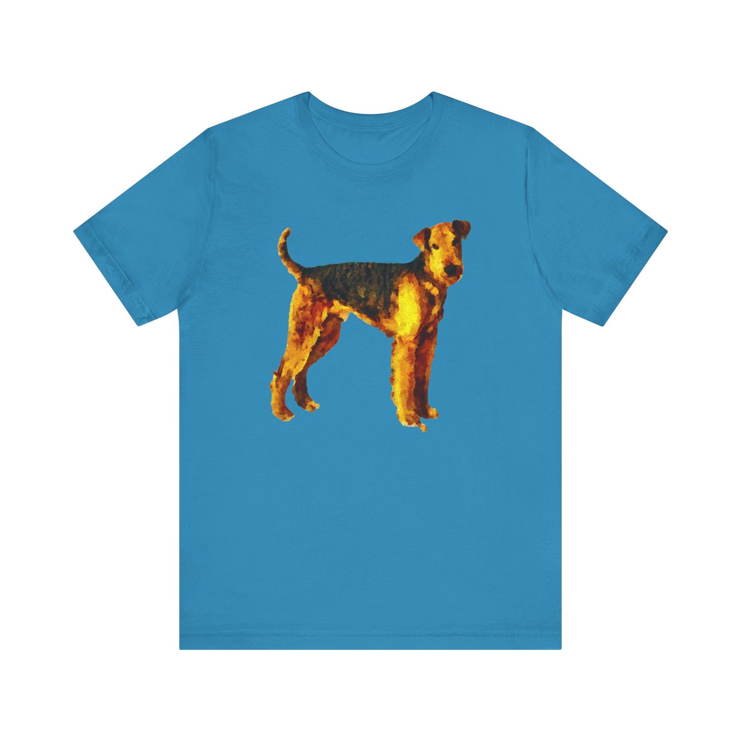Airedale Terrier 'Lucy' Unisex Jersey Short Sleeve Tee