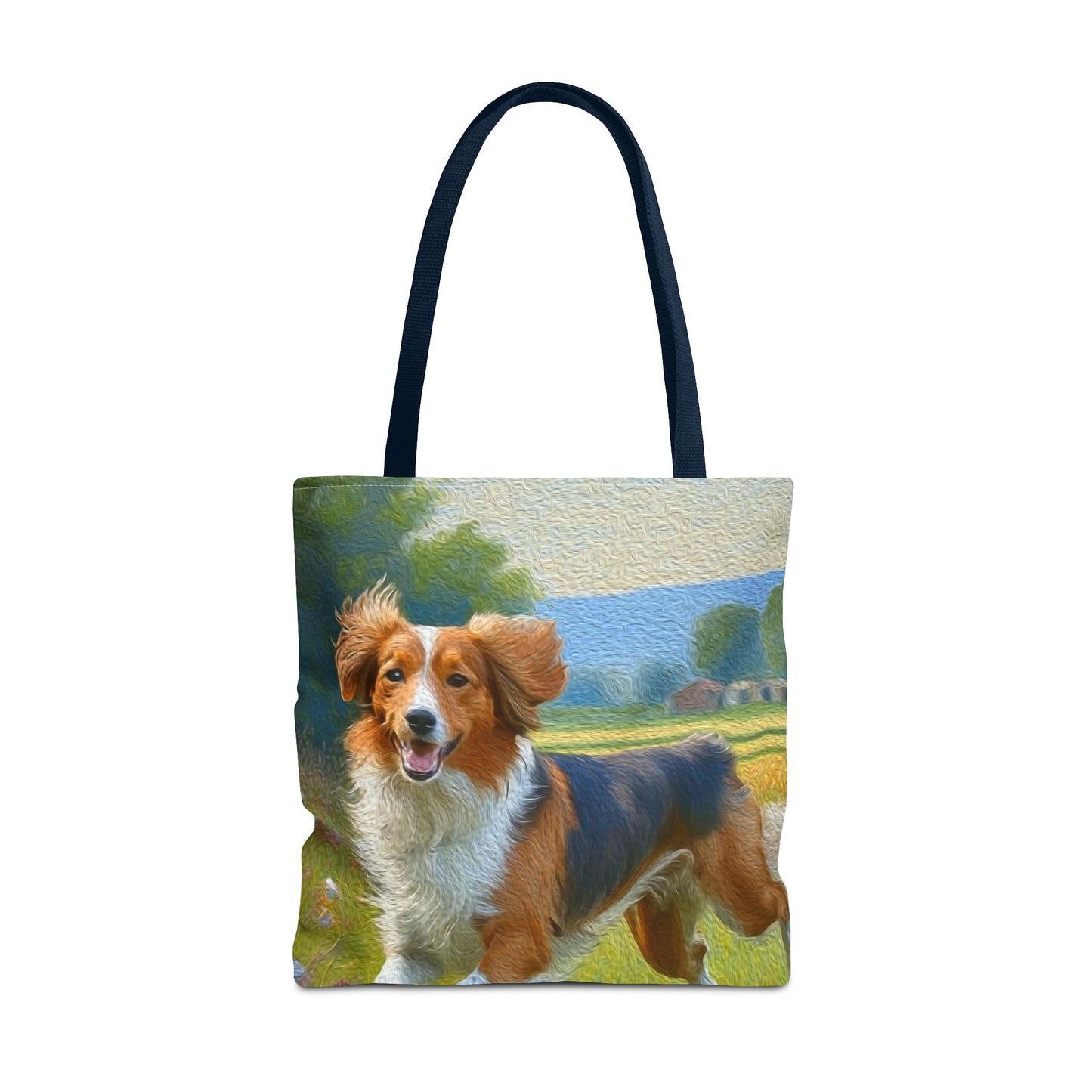 Nederlandse Kooikerhondje Polyester Tote Bag (AOP)