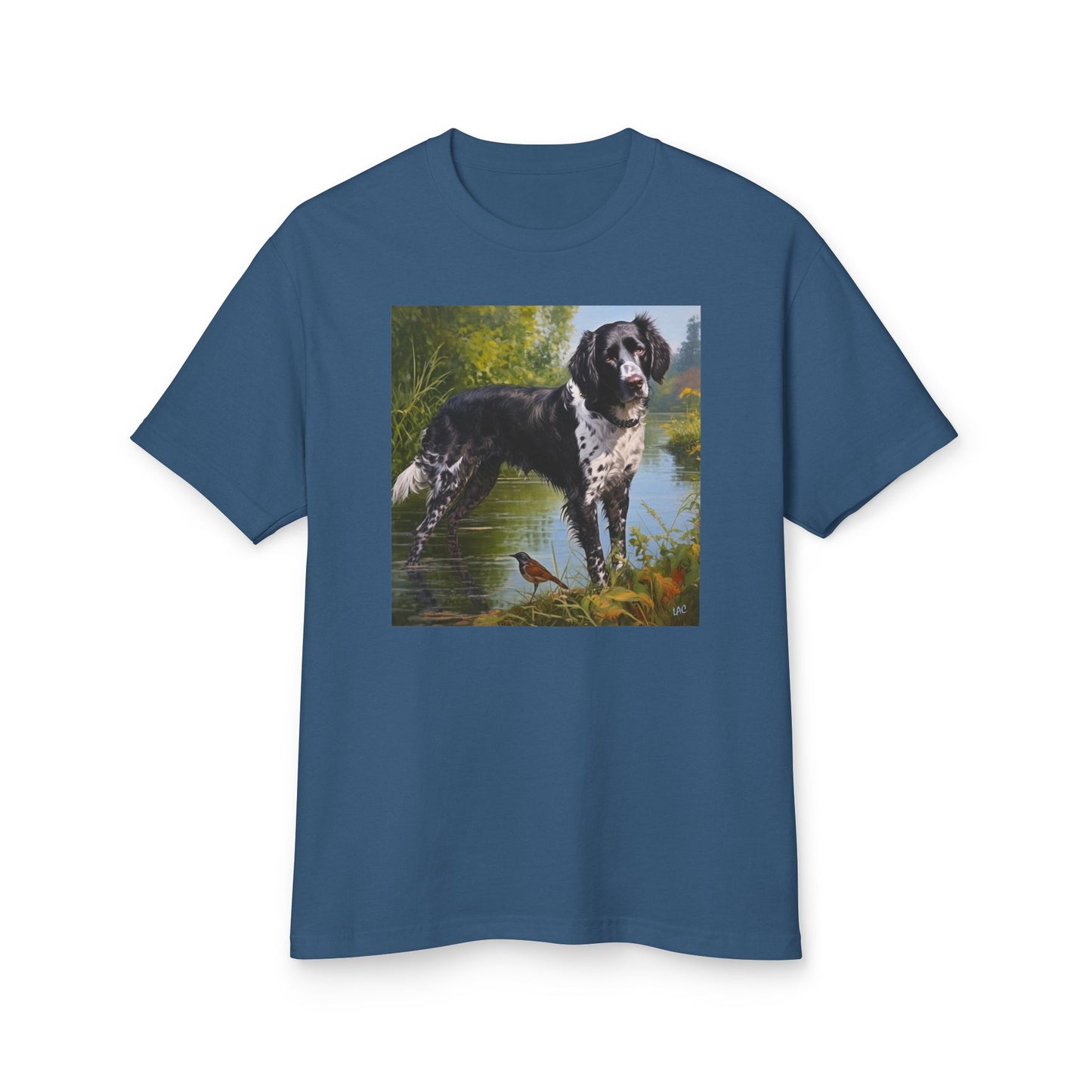 Large Munsterlander Unisex Relaxed Fit Tee
