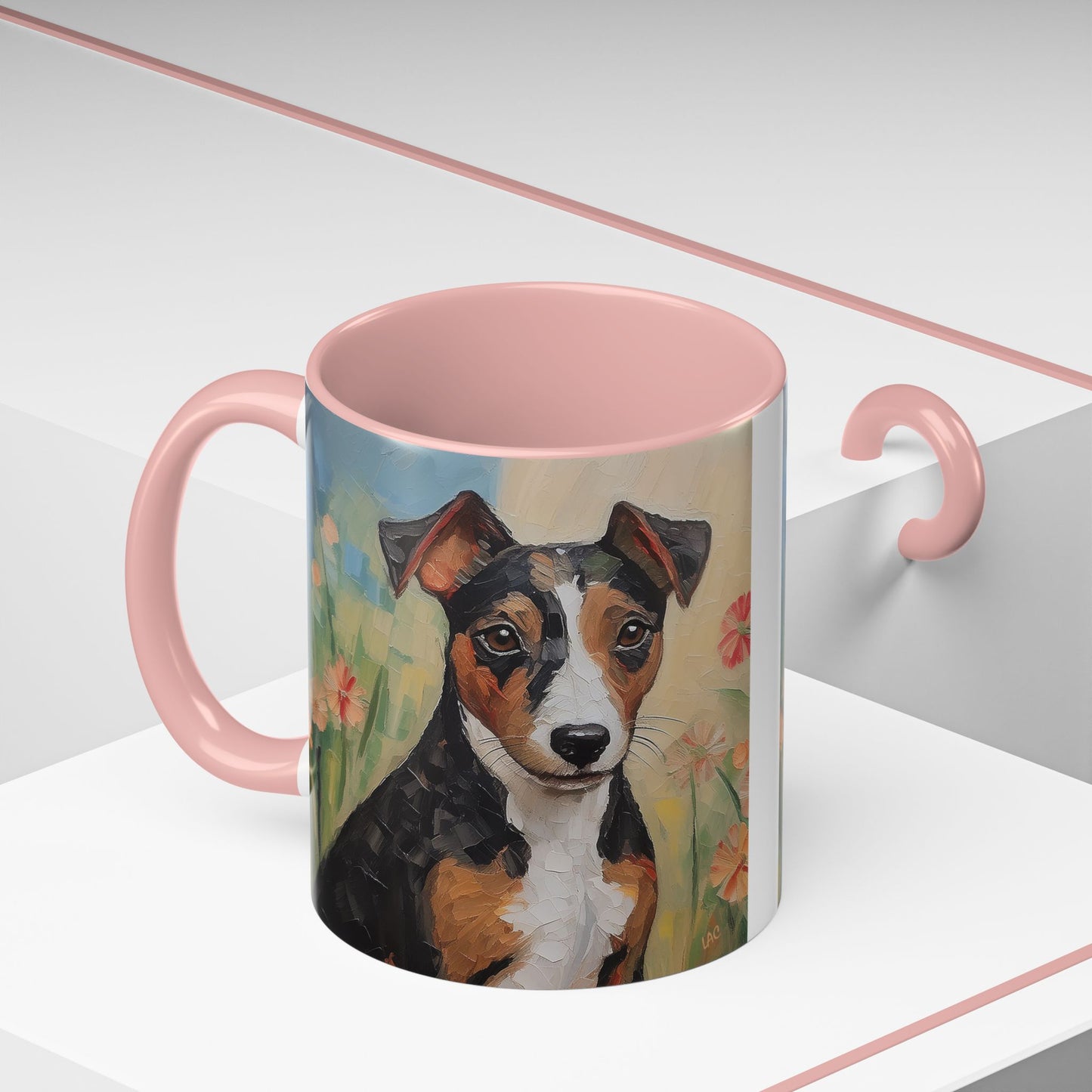 Teddy Roosevelt Terrier - Ceramic Accent Coffee Mug - 2 Sizes