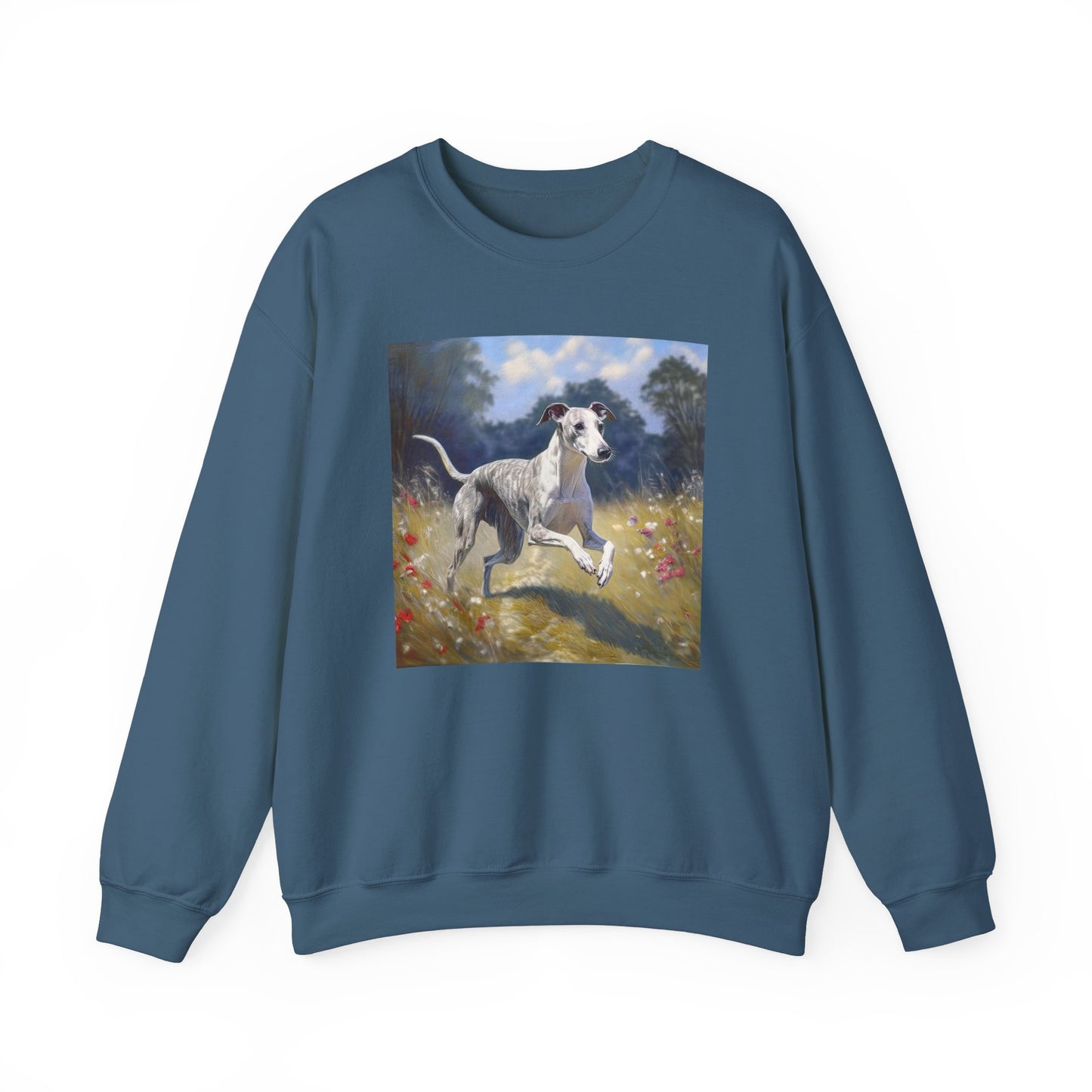 Whippet -- Unisex 50/50 Crewneck Sweatshirt
