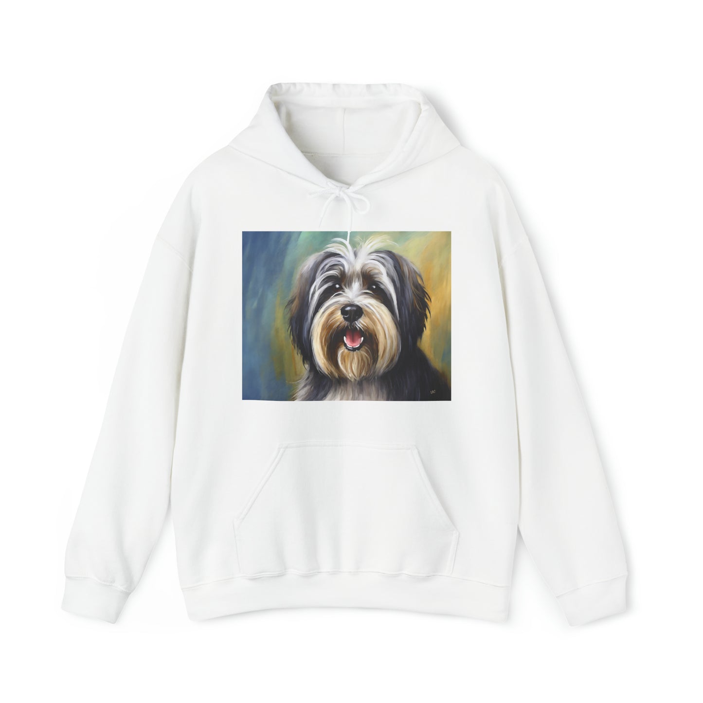 TIbetan Terrier 50/50 Hooded Sweatshirt