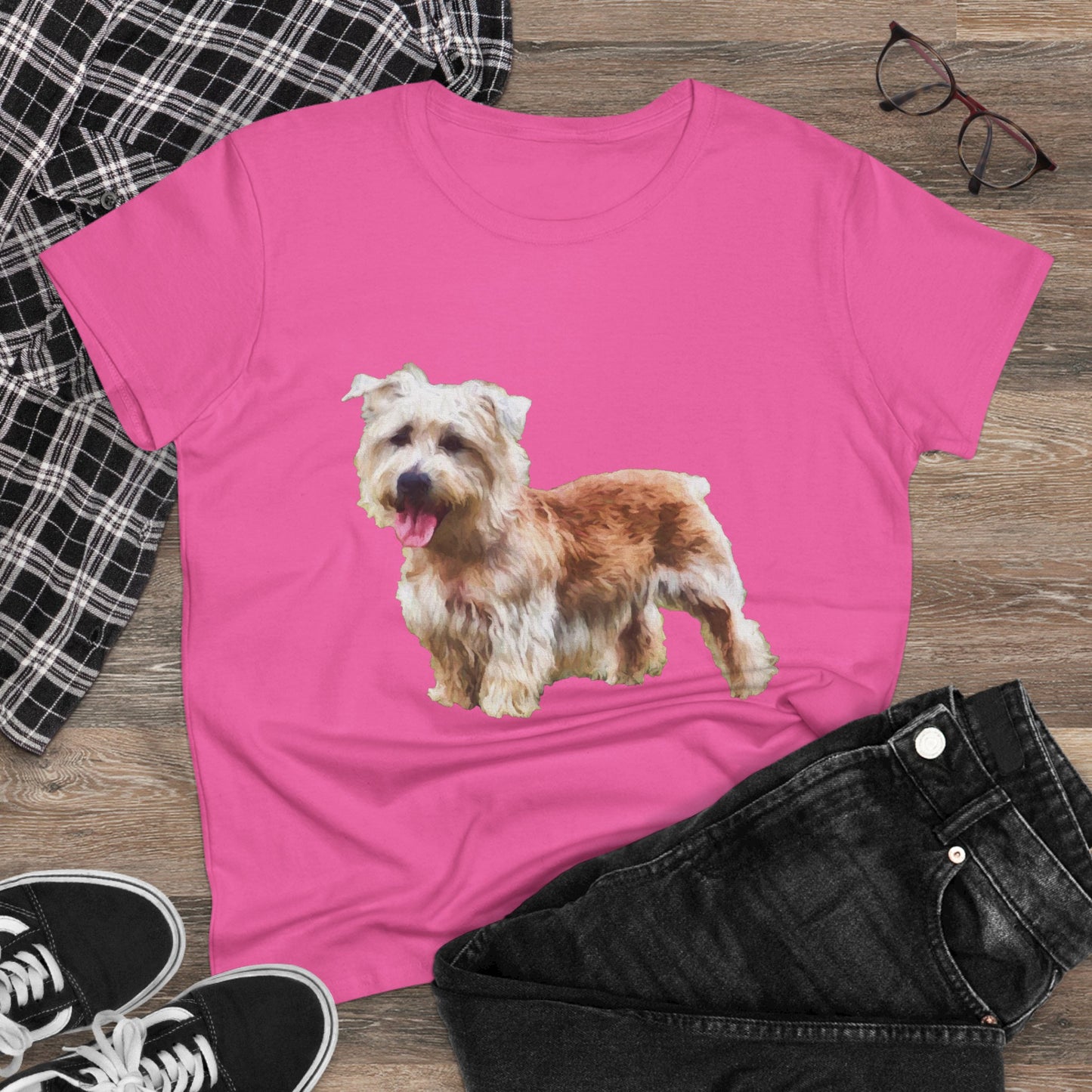 Glen of Imaal Terrier Women's Midweight Cotton Tee