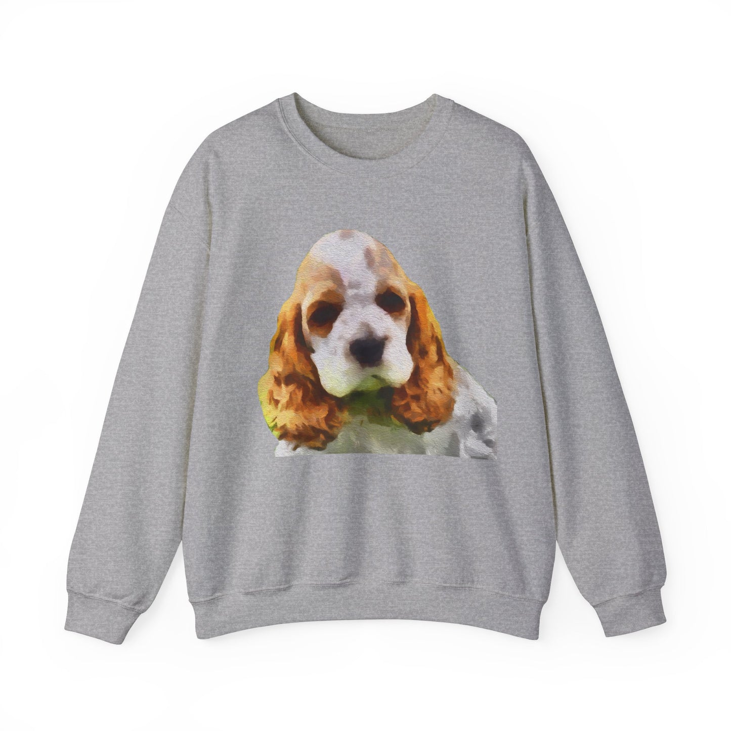 Cocker Spaniel 'Hogan' Unisex Crewneck Sweatshirt