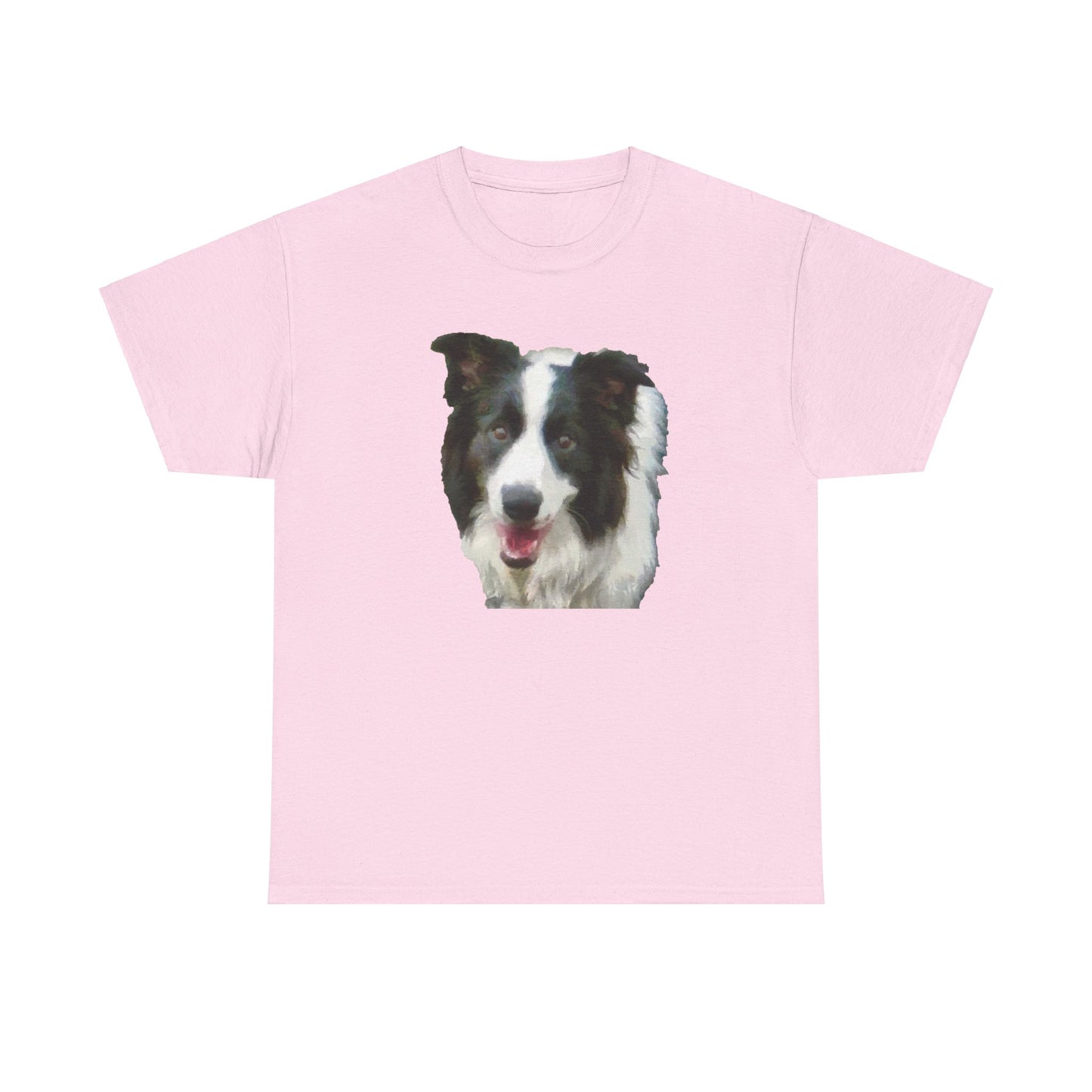 Border Collie '#2' Unisex Heavy Cotton Tee