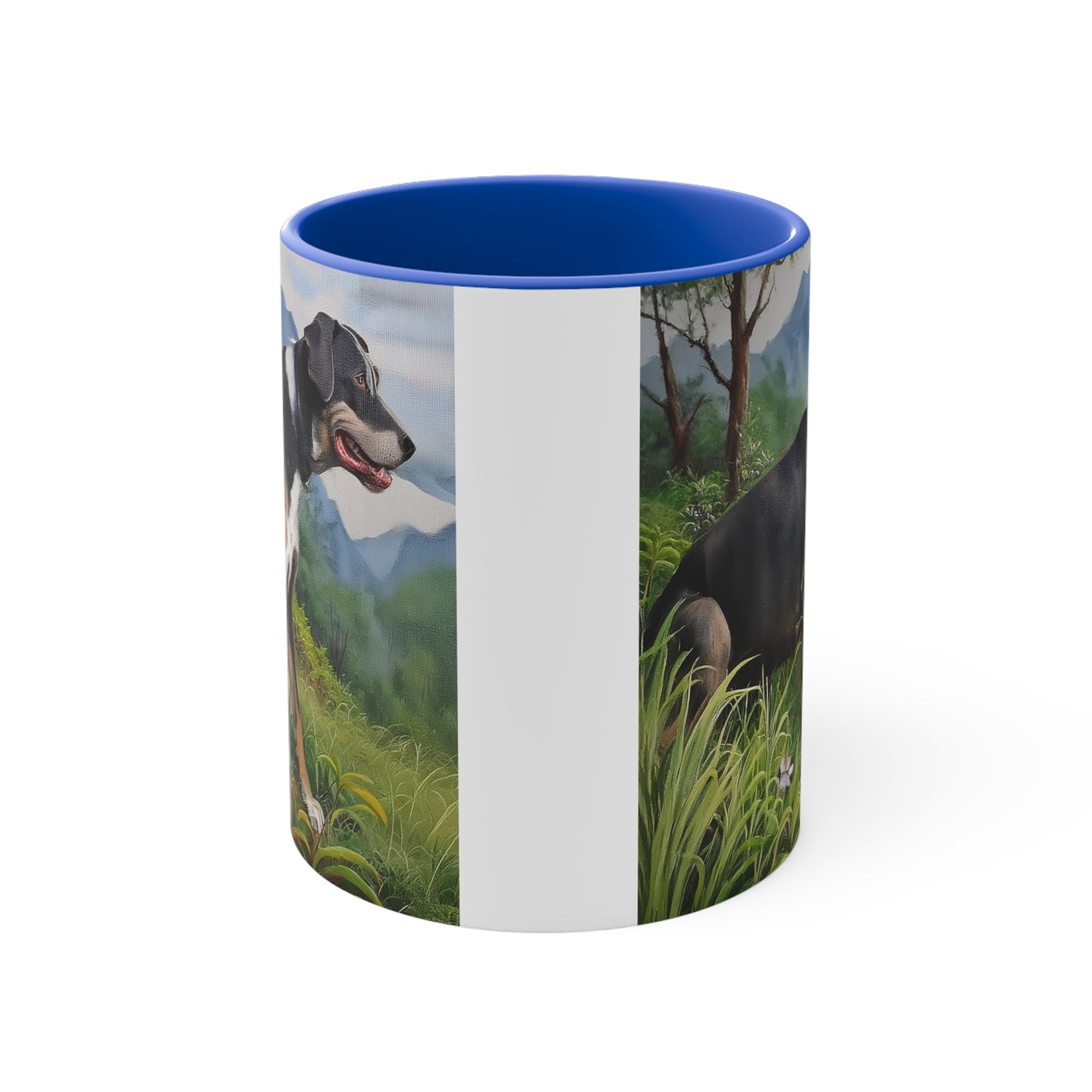 Mountain Cur 11oz Ceramic Accent Mug