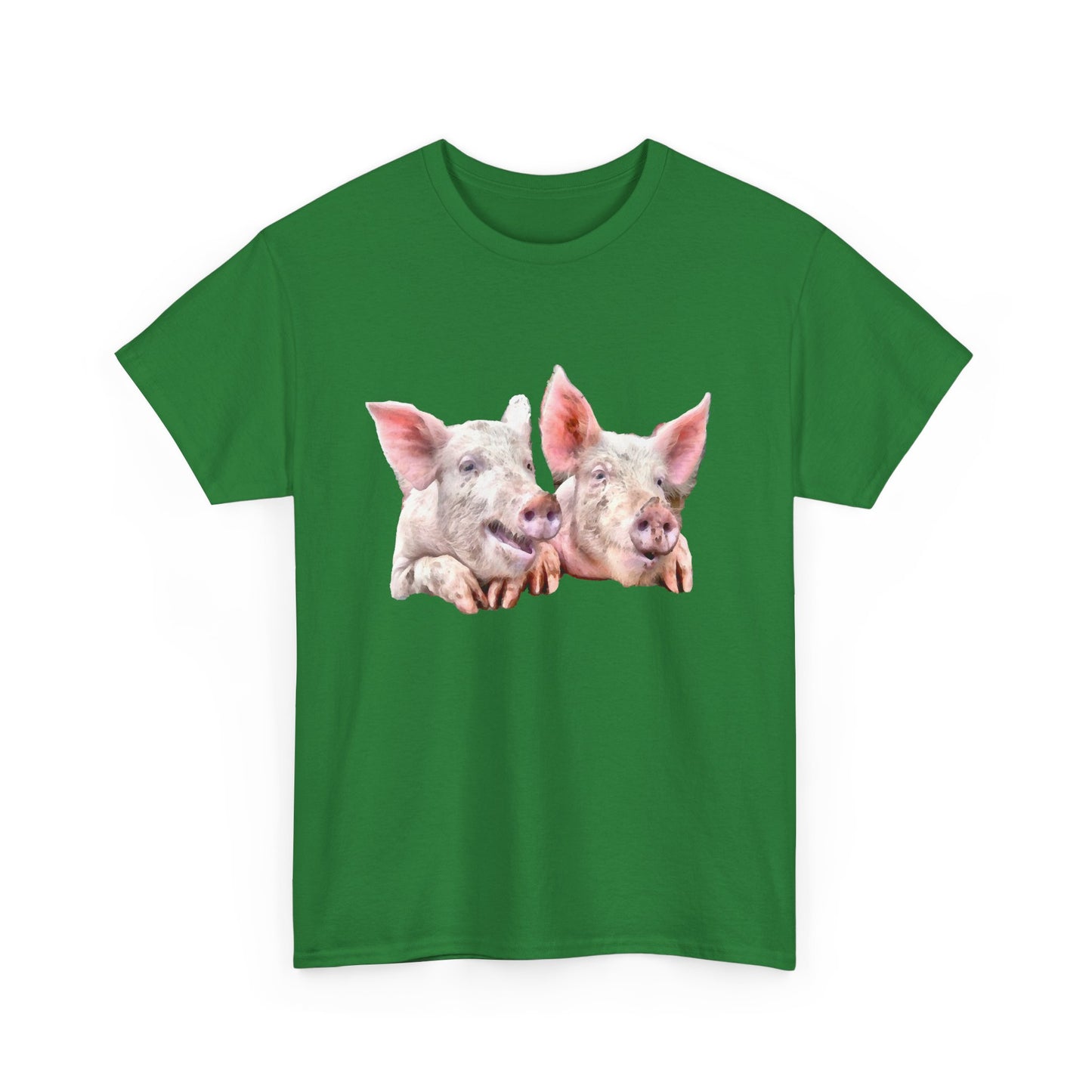 Pigs - 'A Jowly Good Time' Unisex Heavy Cotton Tee