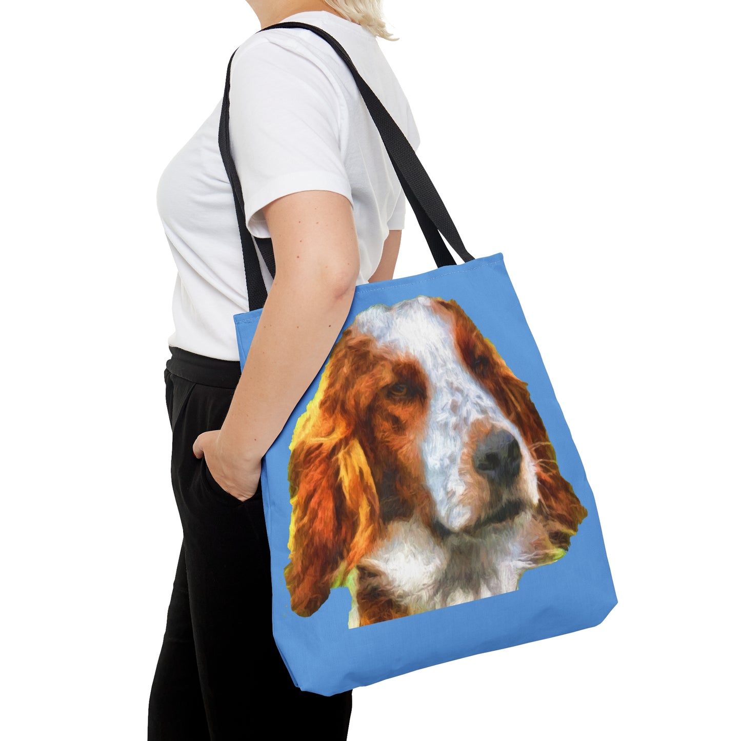 Irish Red & White Setter 'Keela' Tote Bag
