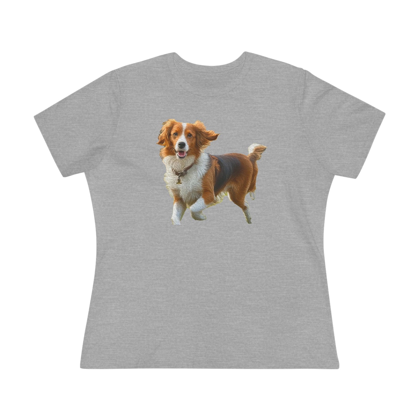 Nederlandse Kooikerhondje - Women's Relaxed Fit Cotton Tee