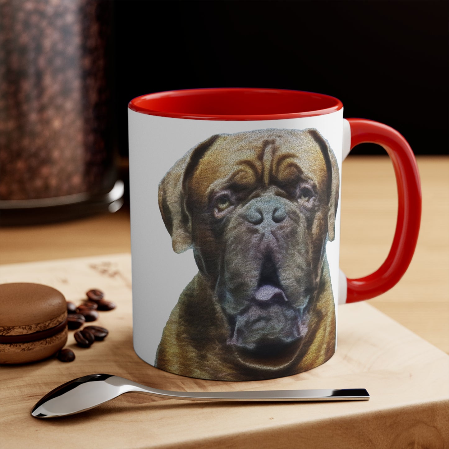 Dogue de Bordeaux Ceramic Accent Coffee Mug, 11oz