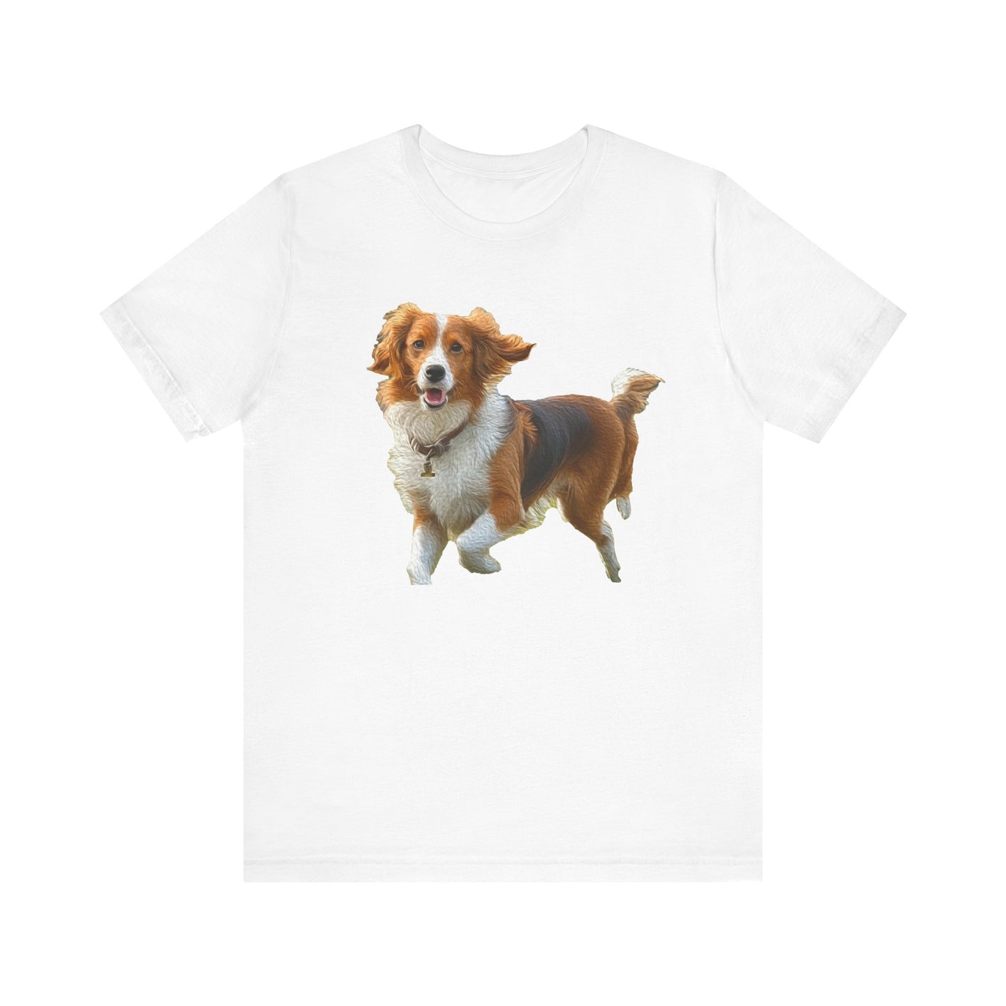 Nederlandse Kooikerhondje Unisex Jersey Short Sleeve Tee