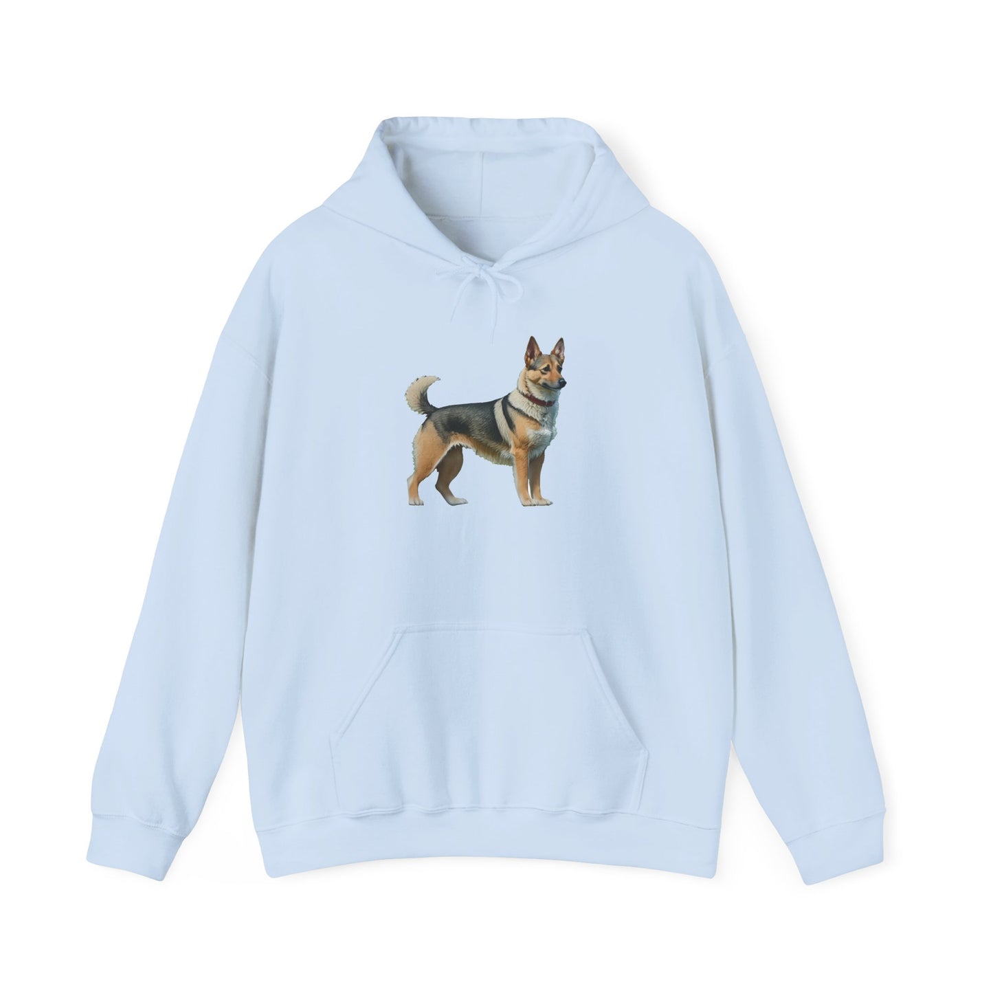 Swedish Vallhund - Unisex 50/50 Hooded Sweatshirt