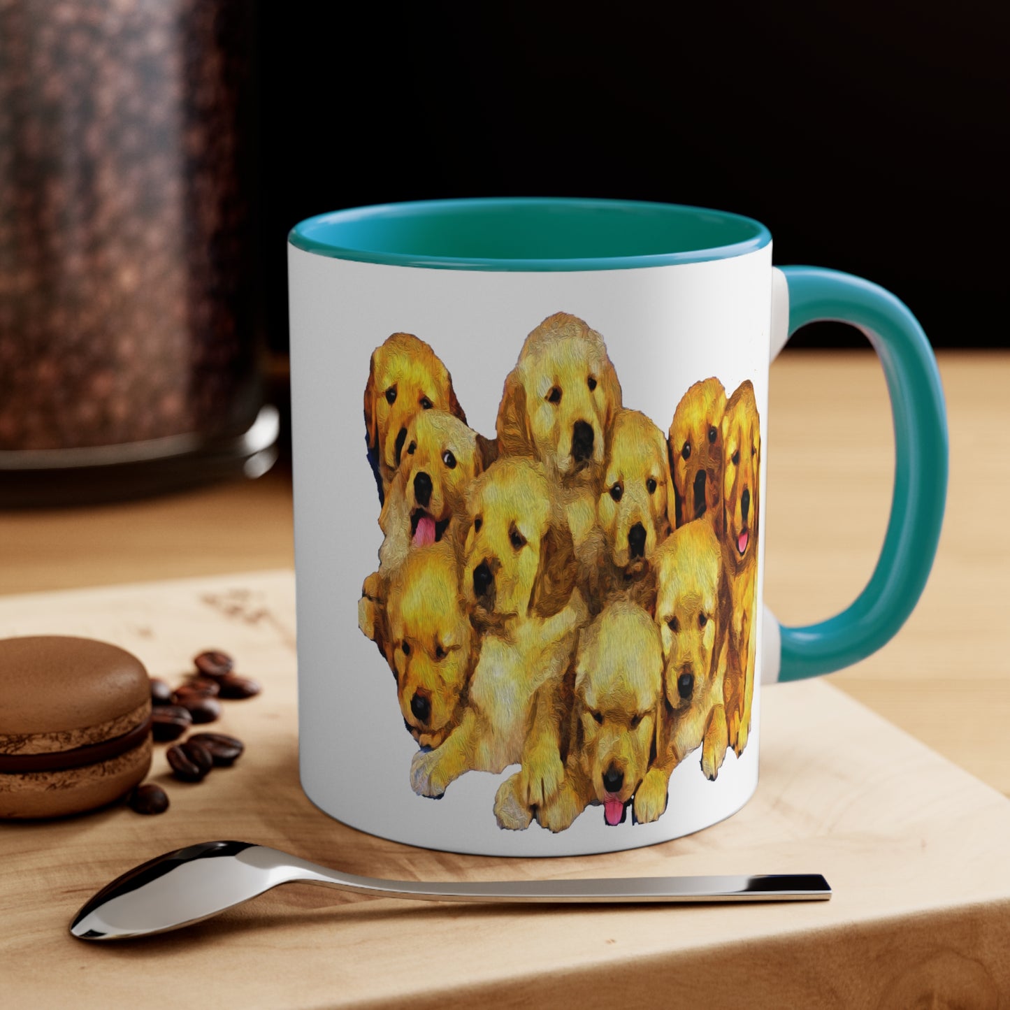 Golden Retriever Puppy Coffee Mug - 11oz Delight