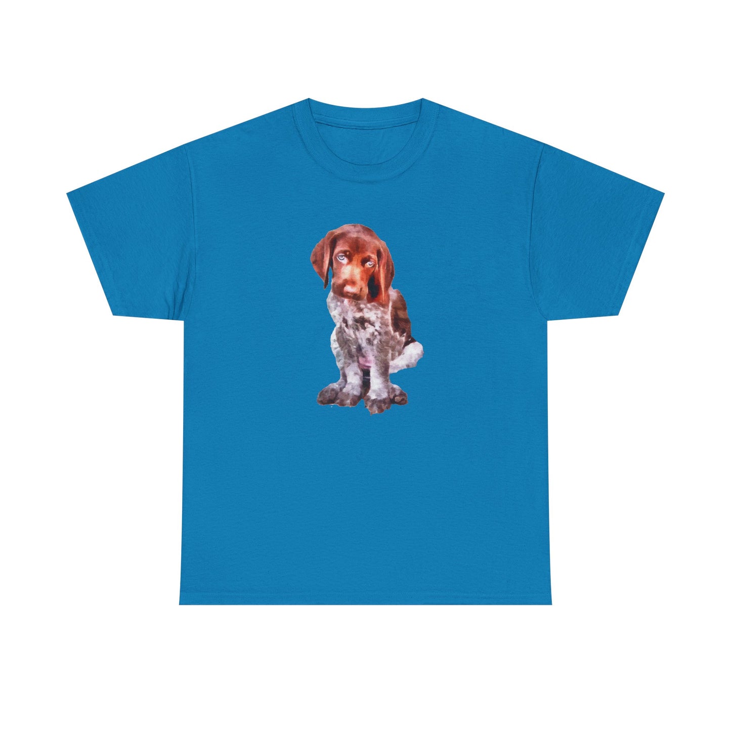 German Shorthaired Pointer 'Benny' Unisex Heavy Cotton Tee