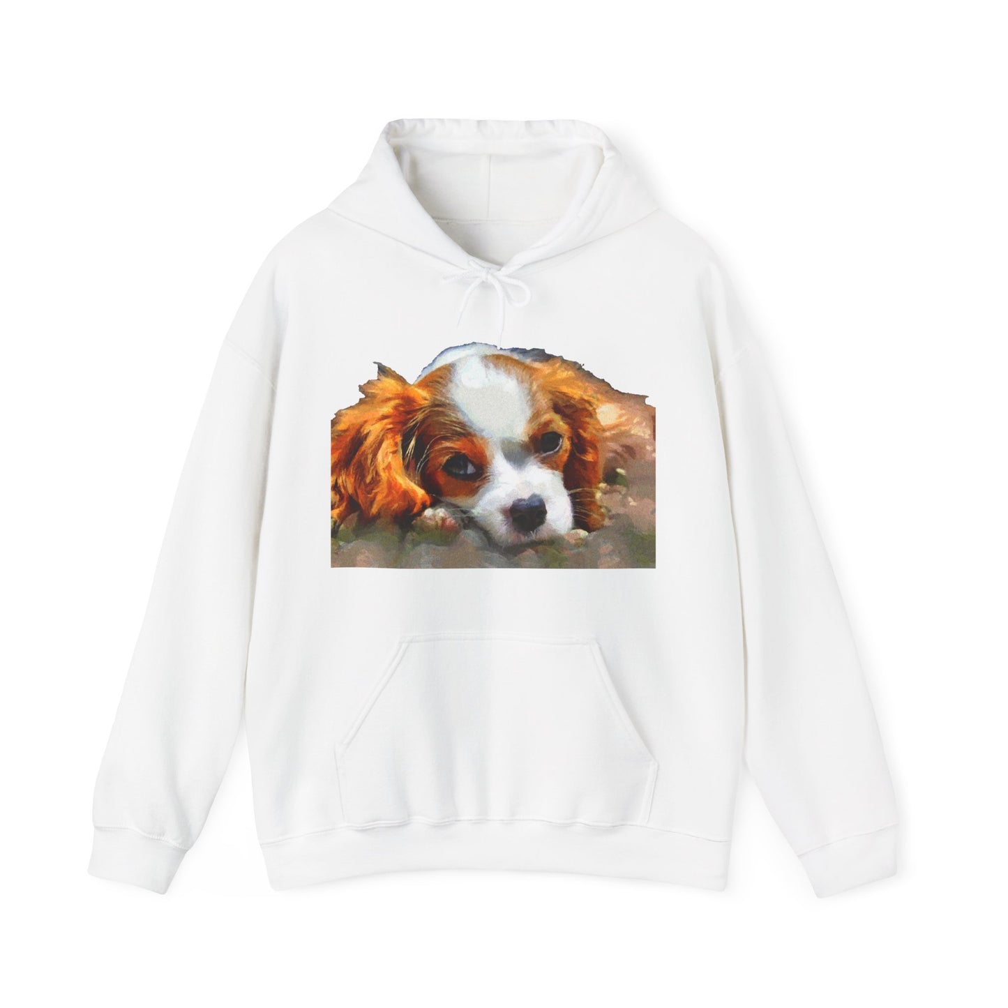 Cavalier King Charles Spaniel Puppy Unisex 50/50 Hoodie