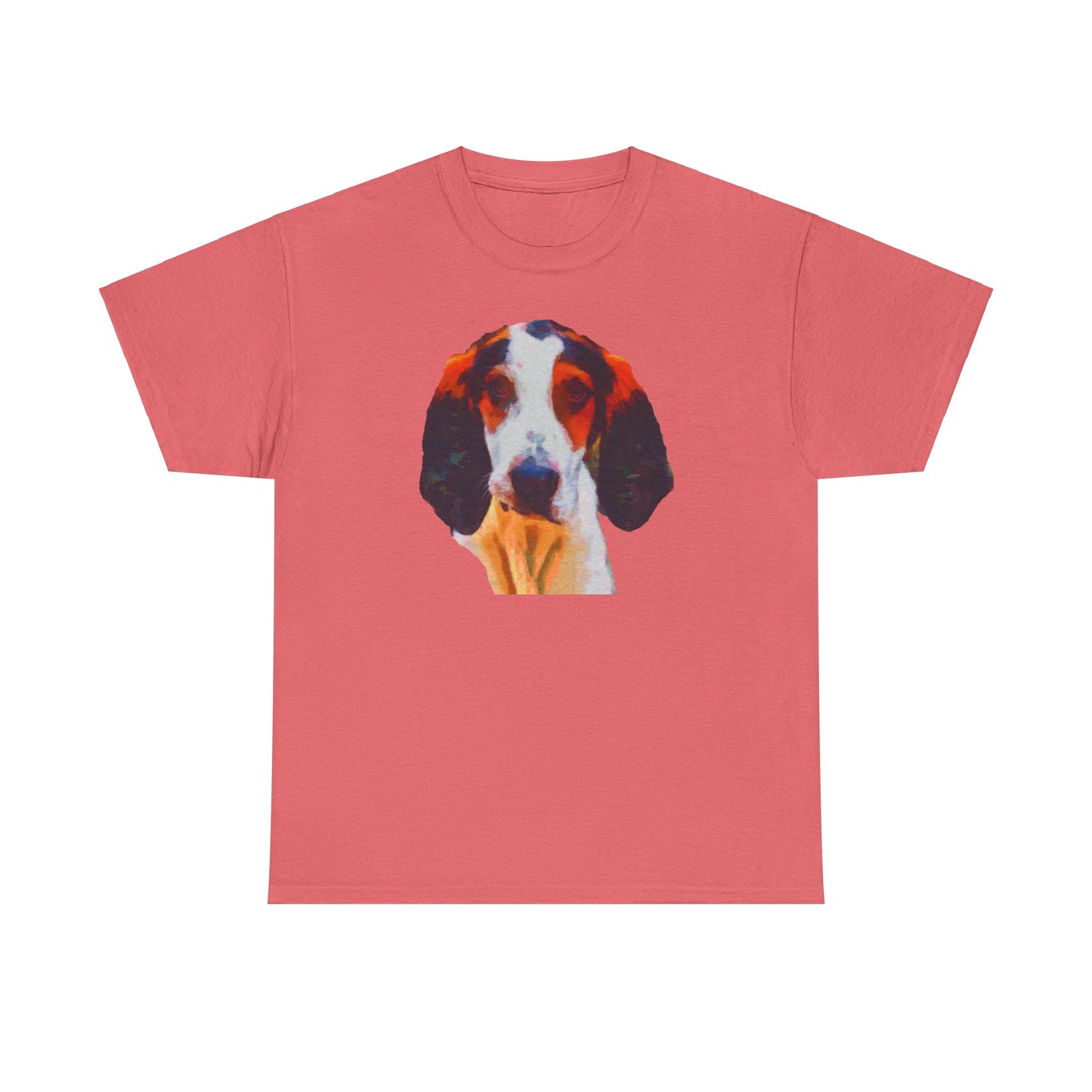 Sophisticated Treeing Walker Coonhound Unisex Heavy Cotton Tee