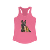 Dutch Sheepdog Women's Racerback Tank Top