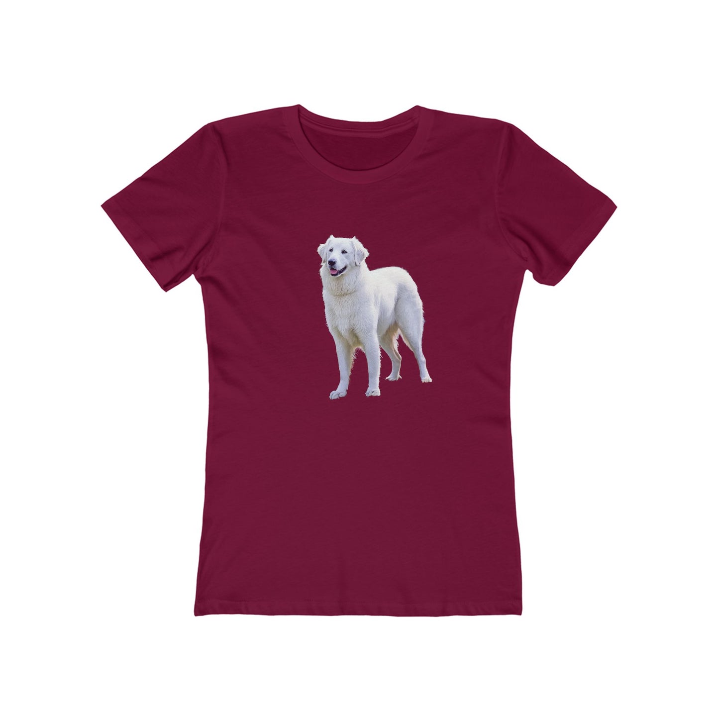 Hungarian Kuvasz Women's Slim Fit Ringspun Cotten Tee