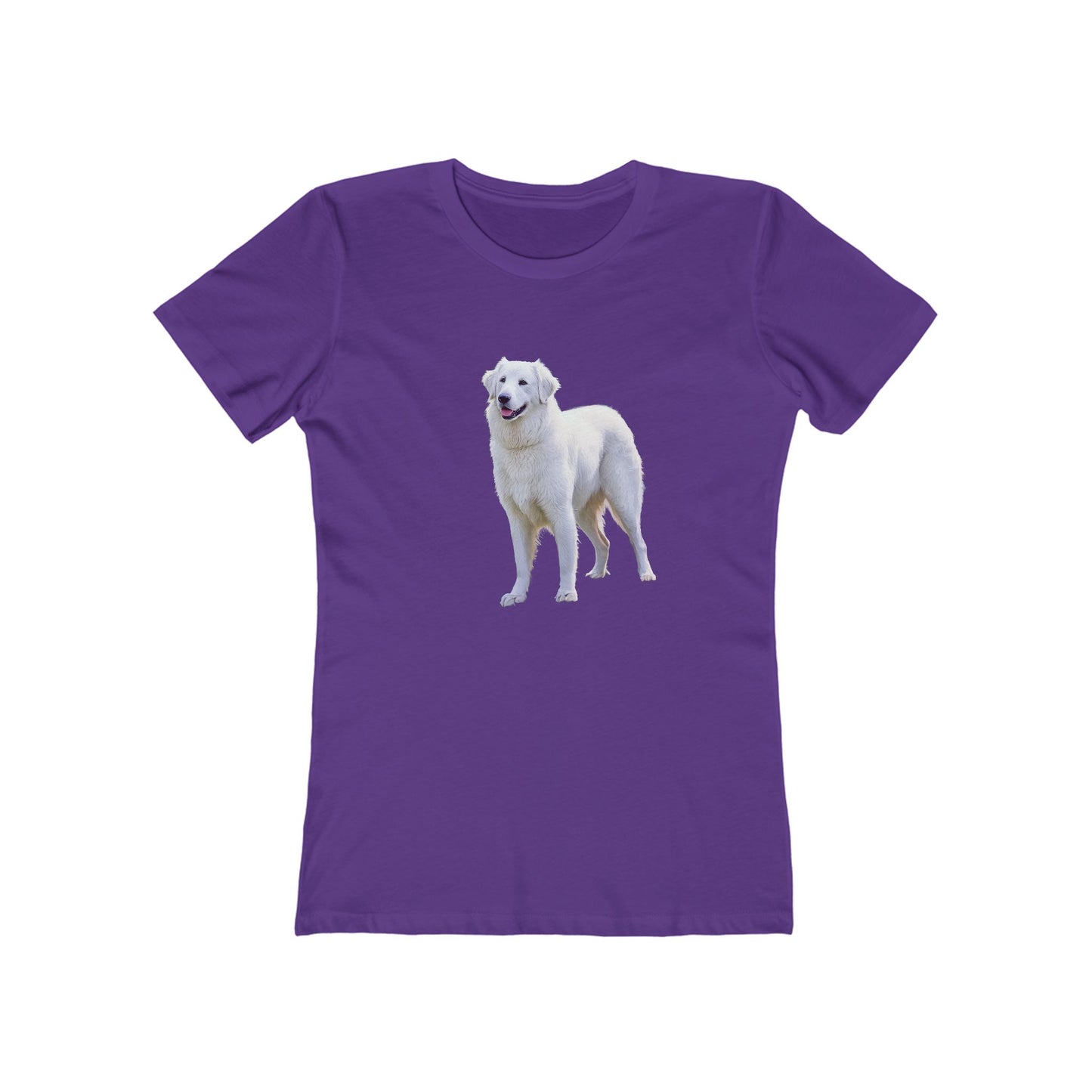 Hungarian Kuvasz Women's Slim Fit Ringspun Cotten Tee