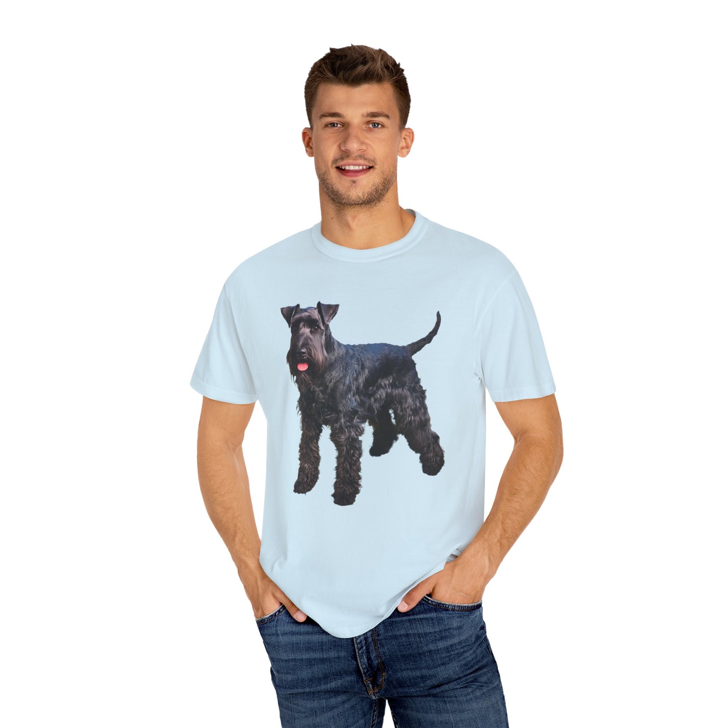 Kerry Blue Unisex Relaxed Fit Garment-Dyed T-shirt