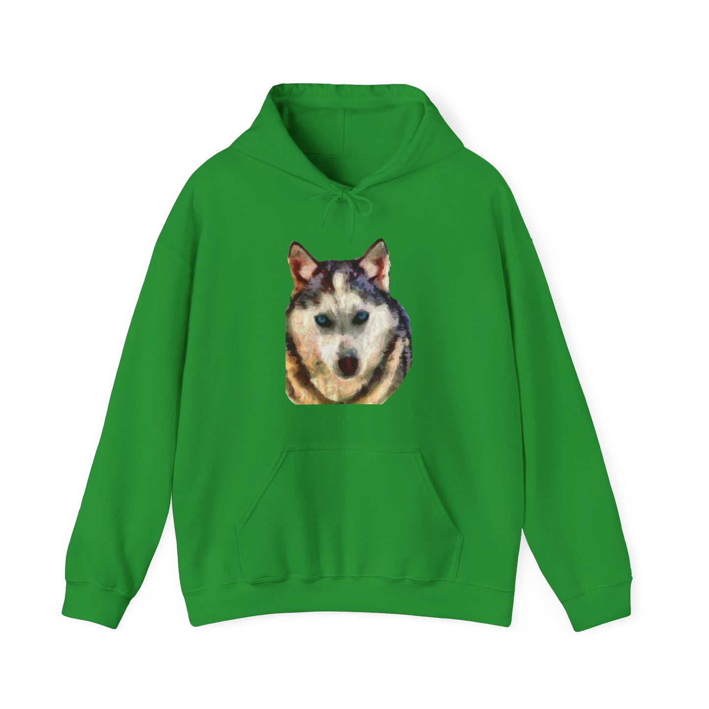Siberian Husky 'Sacha' Unisex 50/50 Hoodie