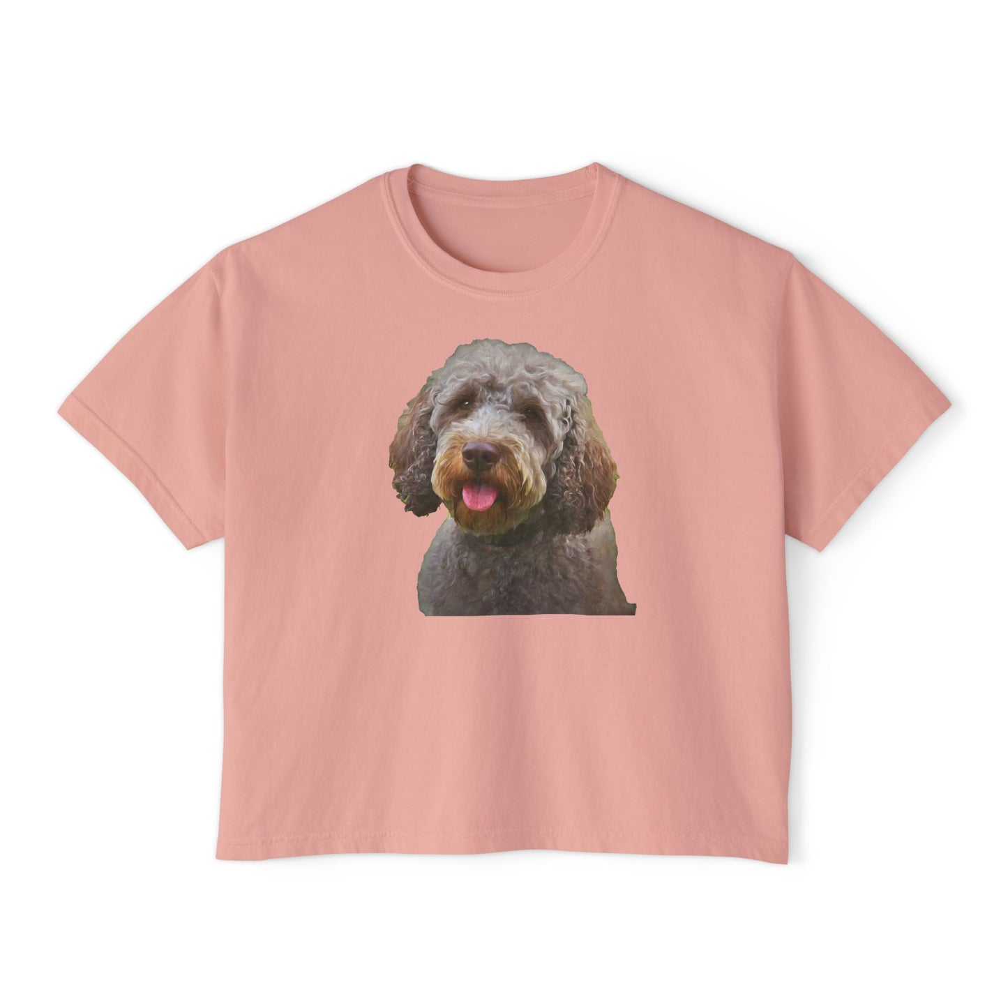 Lagotto Romagnolo 'Italian Truffle Dog' Women's Boxy Tee