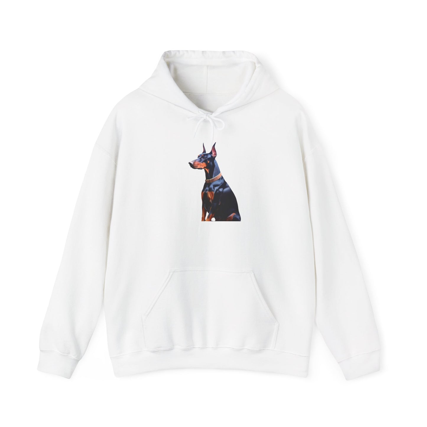 Doberman Pinscher #2 - Unisex - 50/50 Hooded Sweatshirt