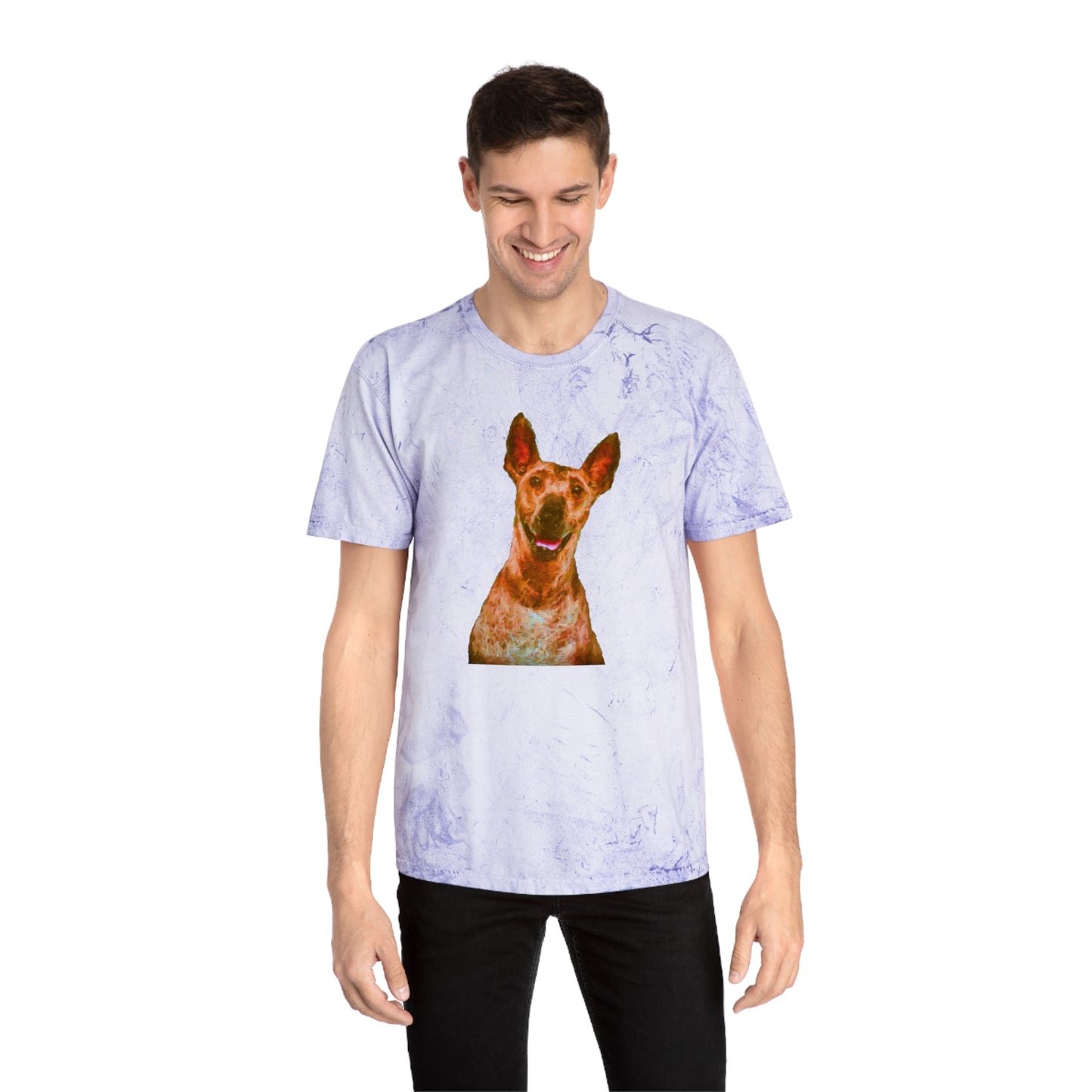 Peruvian Inca Orchid Unisex Cotton Color Blast T-Shirt