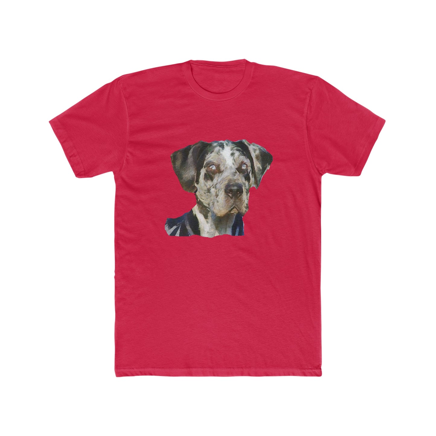 American Leopard Hound Men's Fitted Cotton Crew Tee