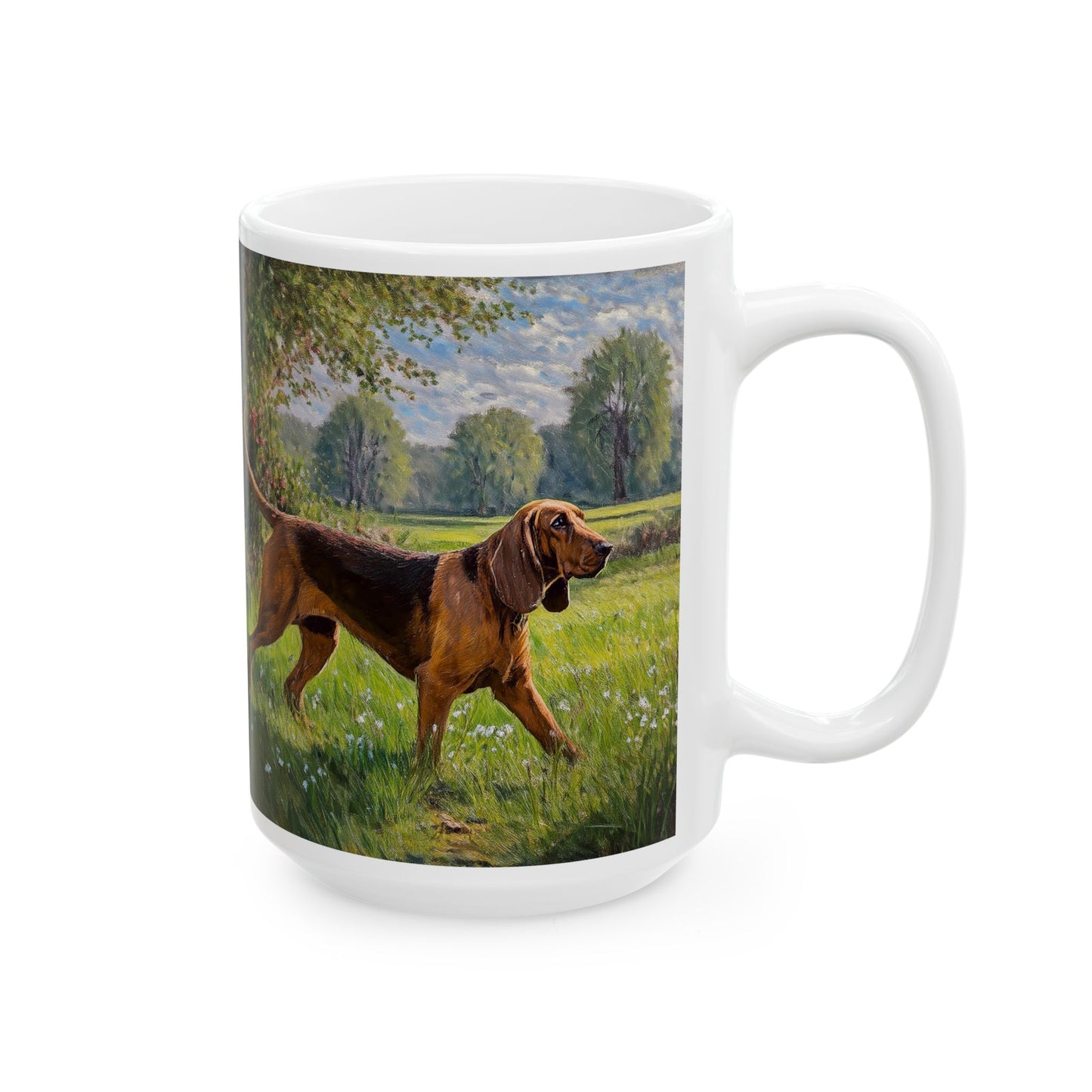 Bloodhound Ceramic Mug: Unleash Your Imagination