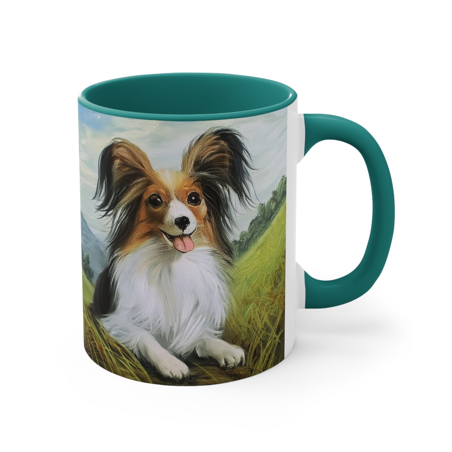 Papillon #2 - 11oz Ceramic Accent Mug